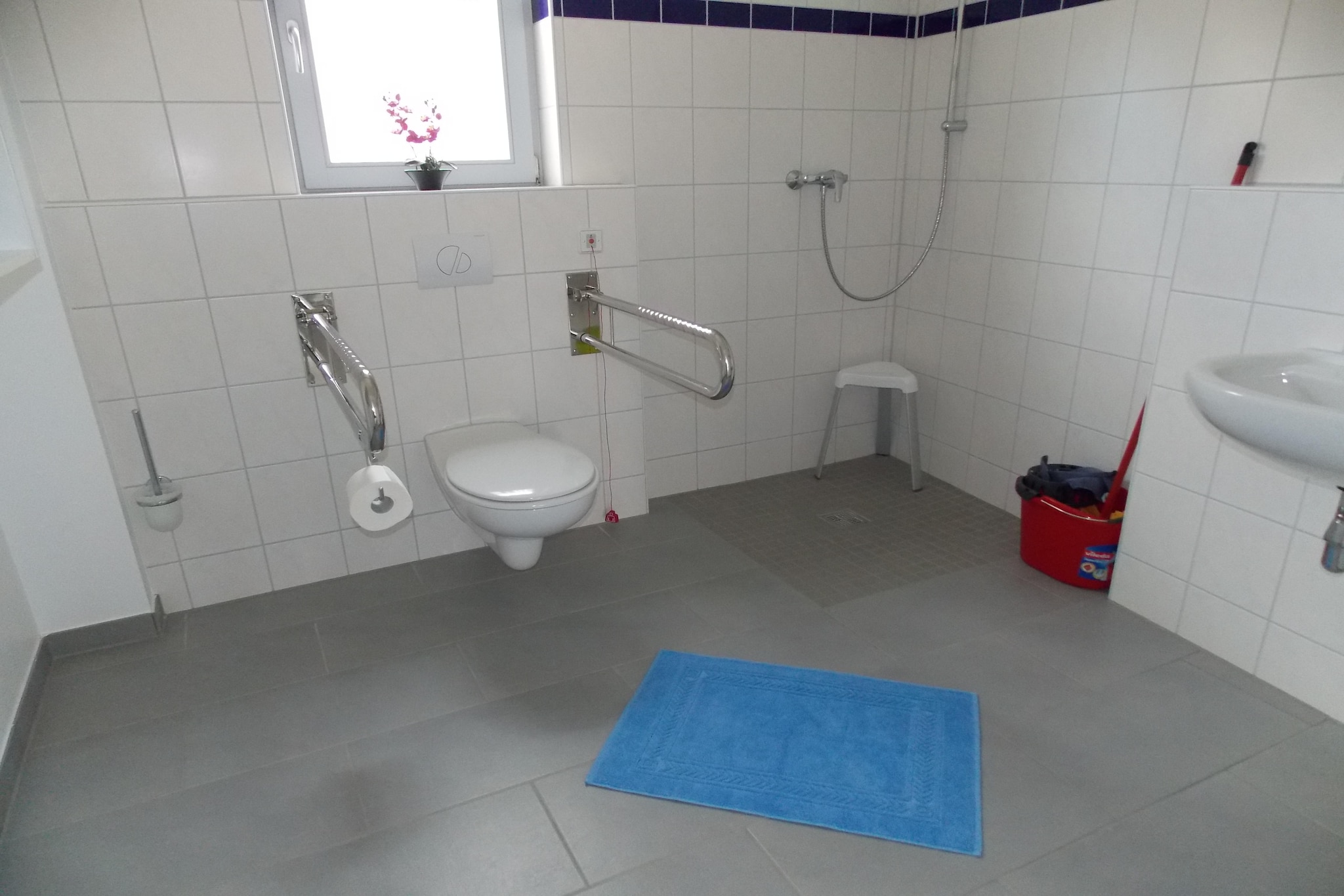 Ferienwohnung am Glindower See - Badkamer
