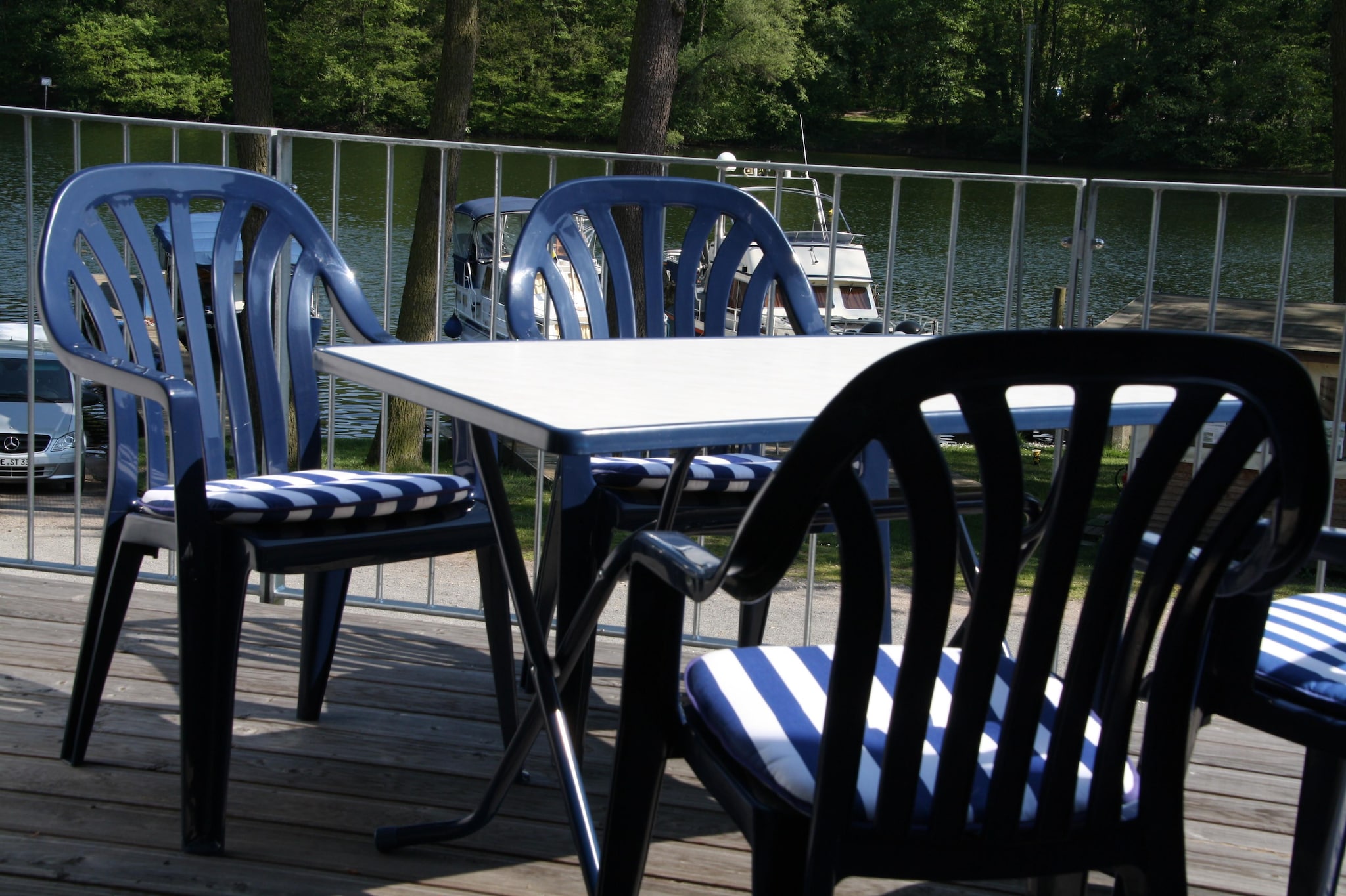 Ferienwohnung am Glindower See - Terrasbalkon