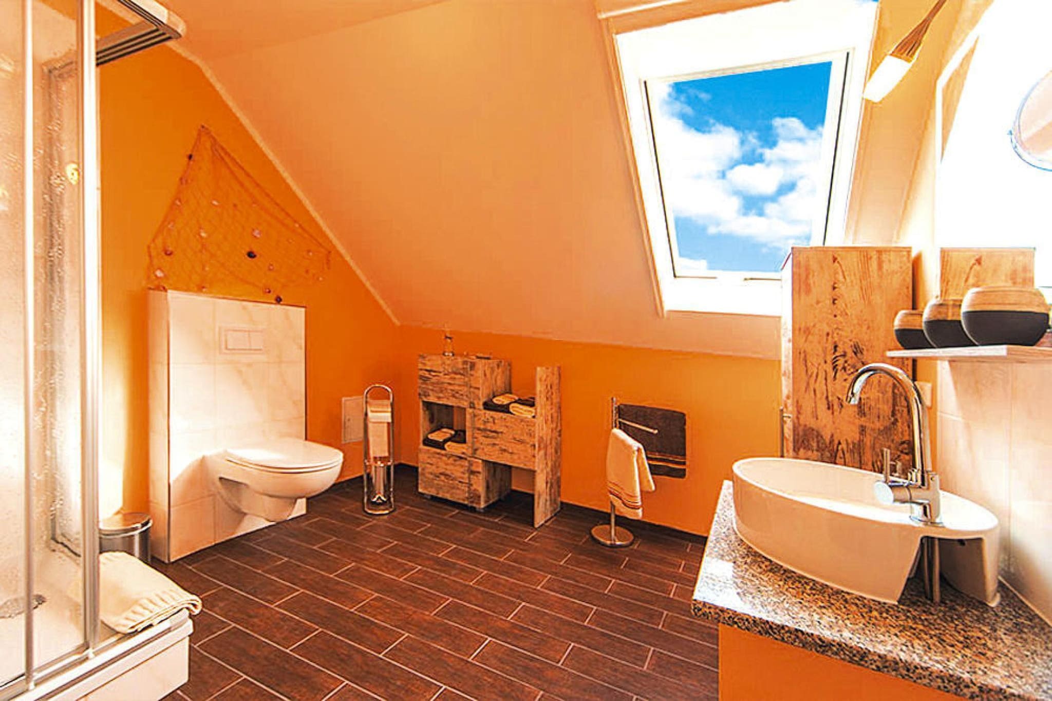 Haus 12 240 qm max 12 Pers - Badkamer