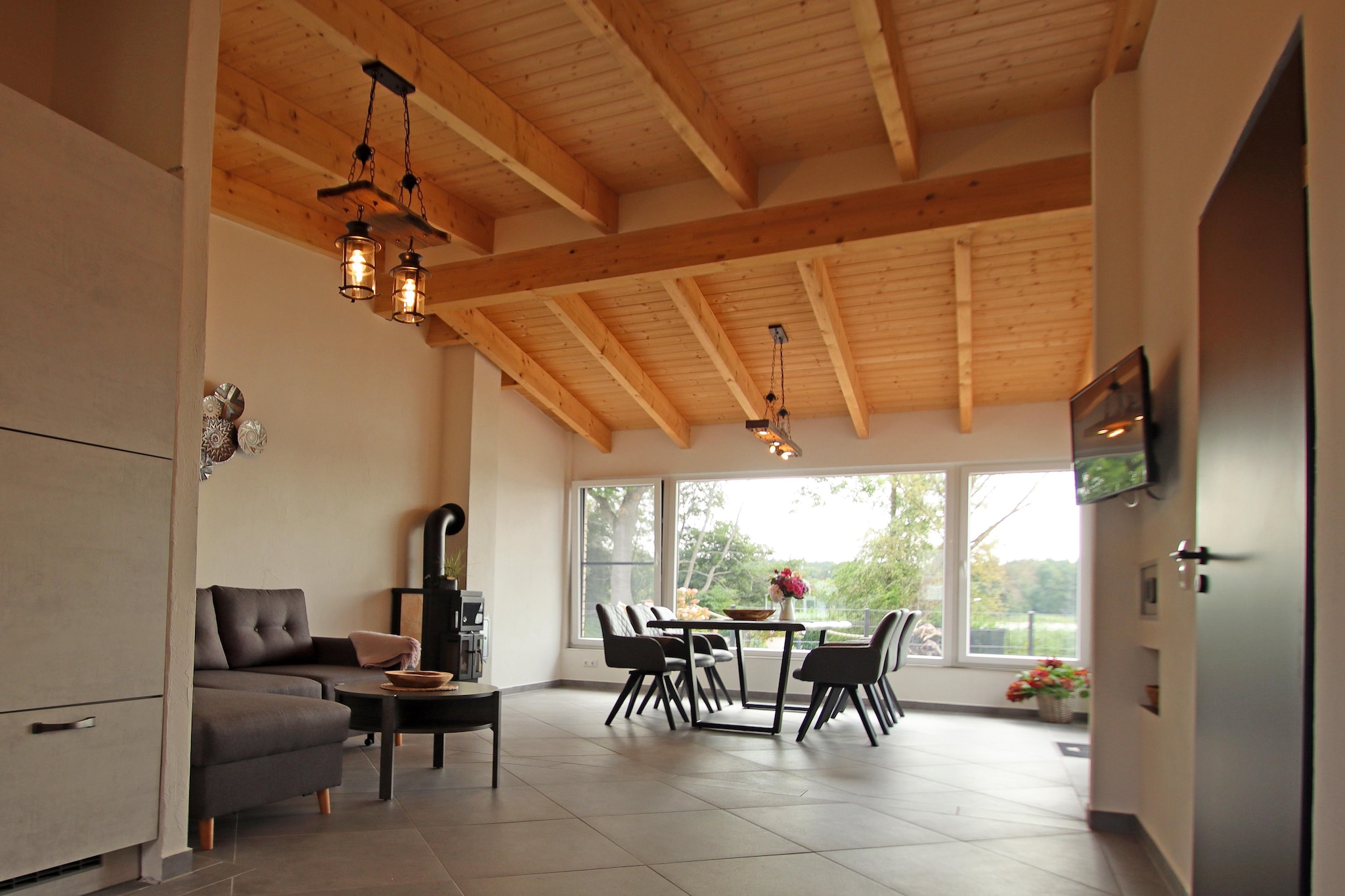 Doppelbungalow - Living room