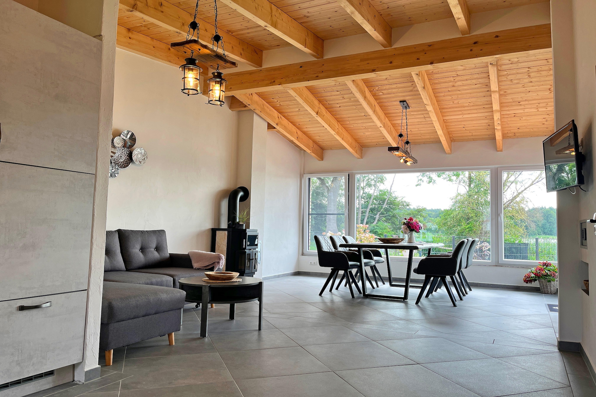 Doppelbungalow - Living room