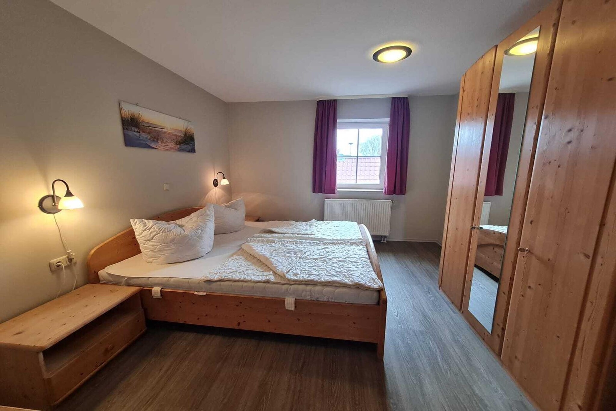 3-Raum-App 65 qm Typ A 4 1 OG - Slaapkamer