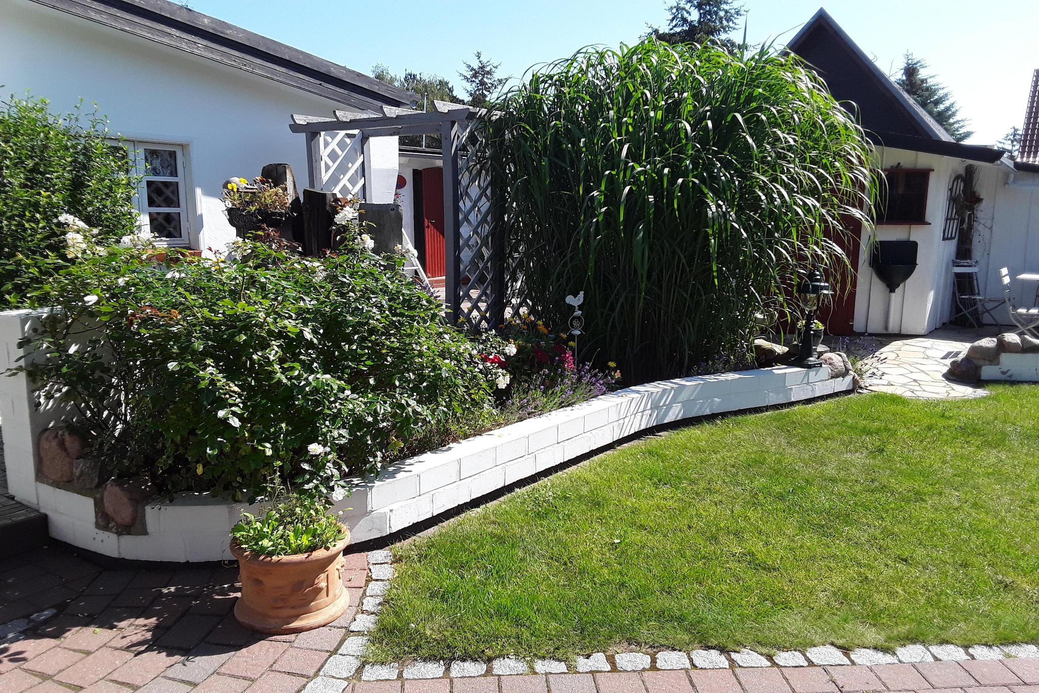 Ferienhaus in Zempin mit Garten
