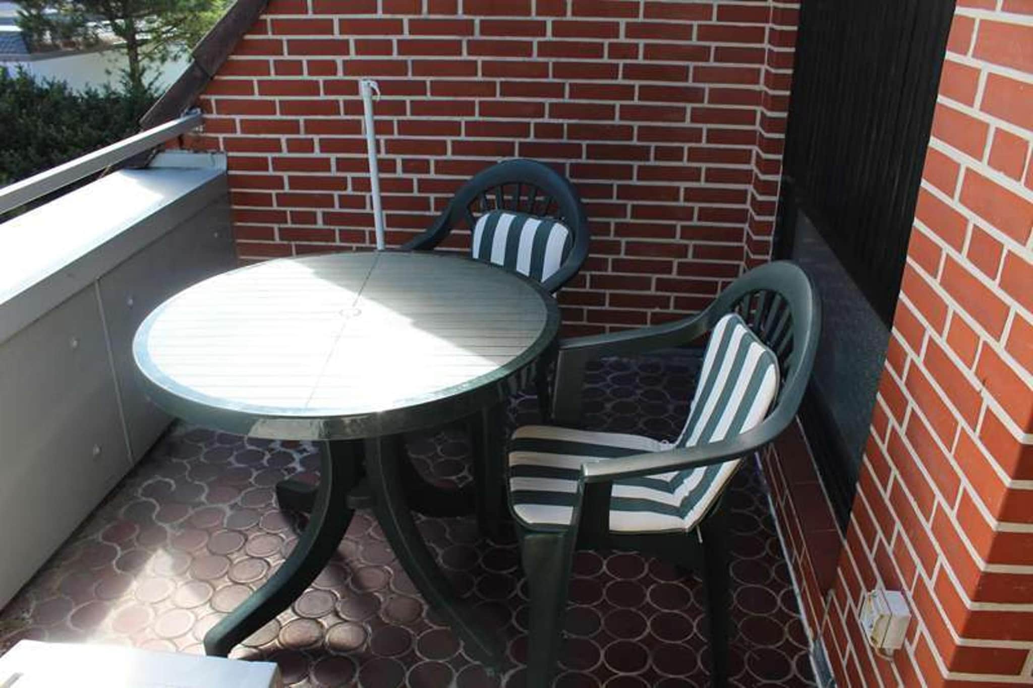 Appartemenhaus Andrea Wohnung 4- Westerland - Terrasbalkon