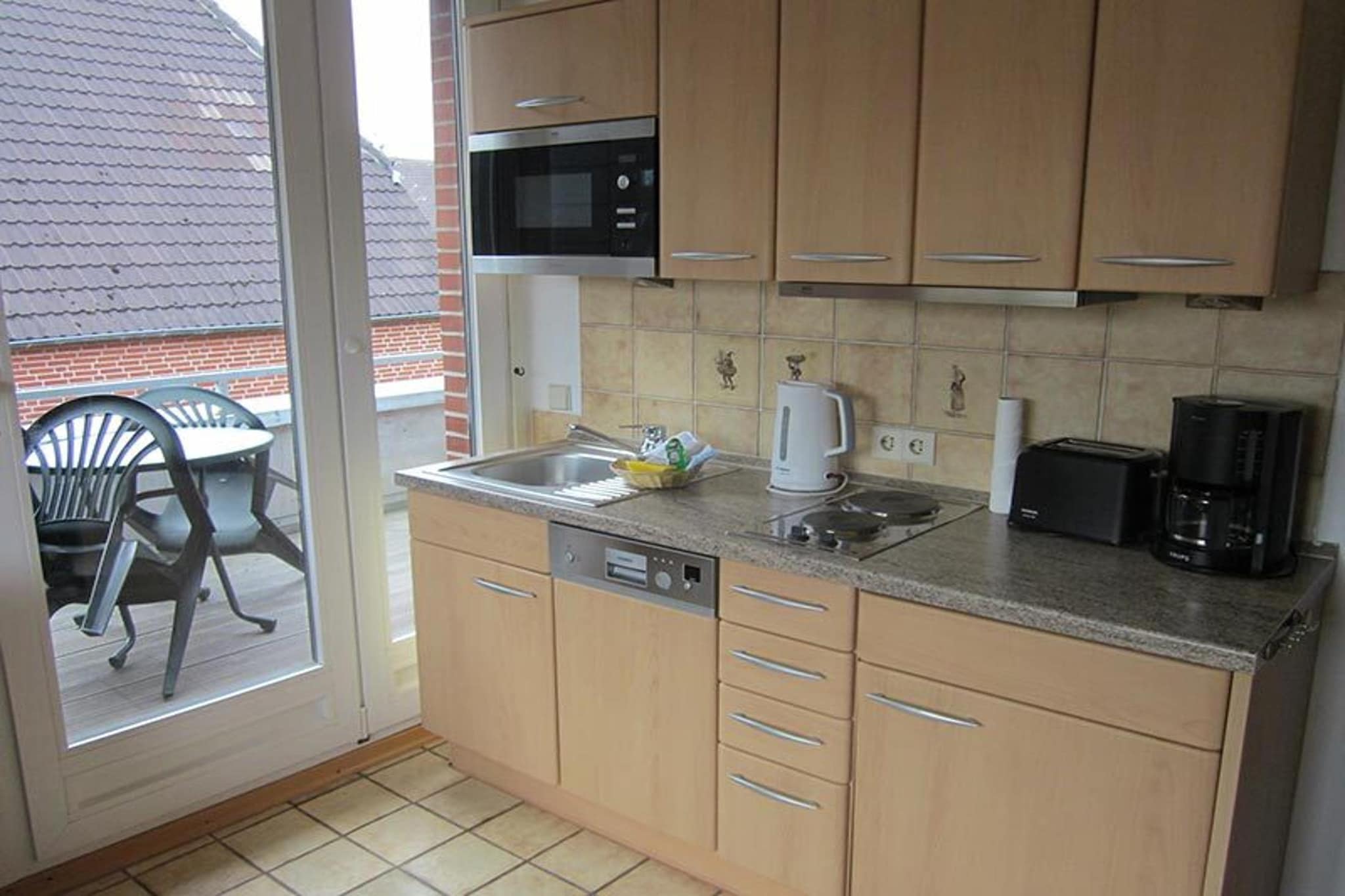Appartemenhaus Andrea Wohnung 4- Westerland - Keuken
