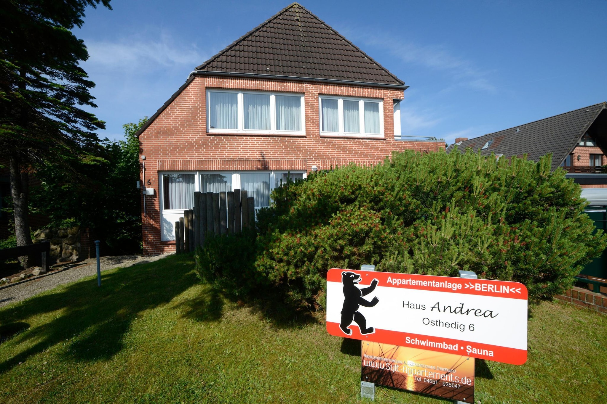 Appartemenhaus Andrea Wohnung 4- Westerland - Buitenlucht
