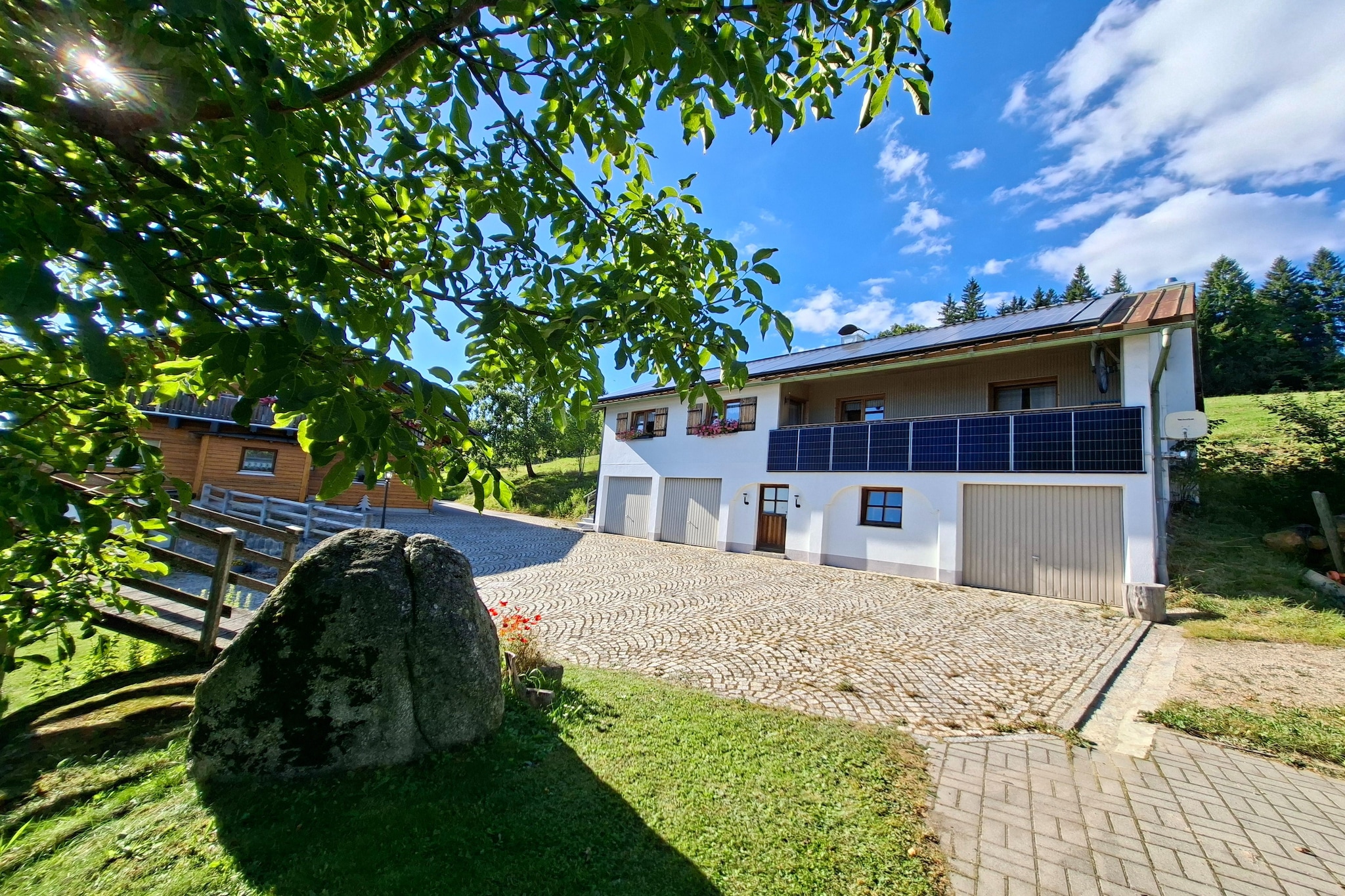 Ferienhaus Panoramablick Neureichenau-Ferienhaus Panoramablick 75 qm-Extérieur été