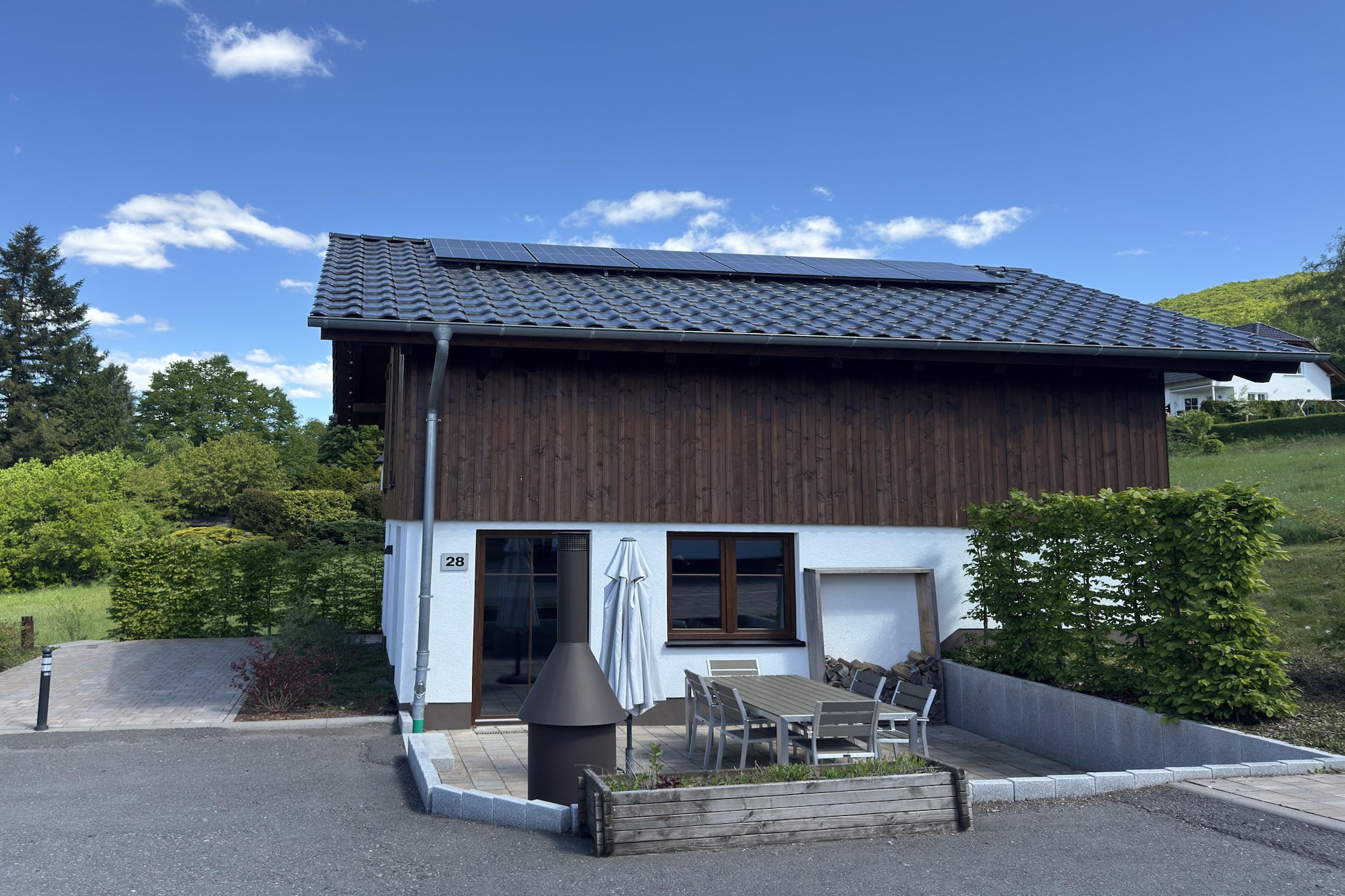 Bergchalet bis 2Pers-Außenbereich Sommer