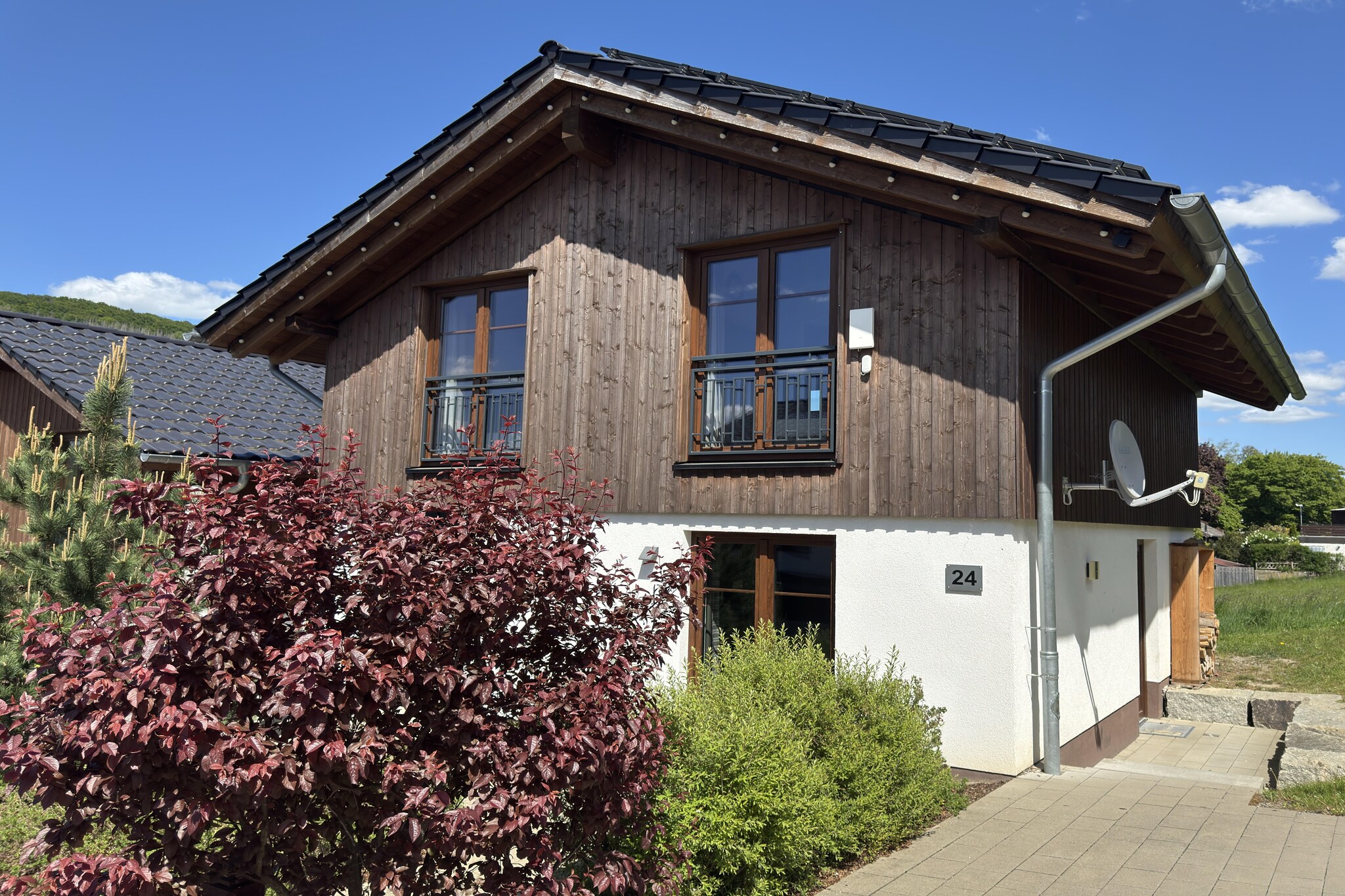 Bergchalet bis 2Pers-Außenbereich Sommer