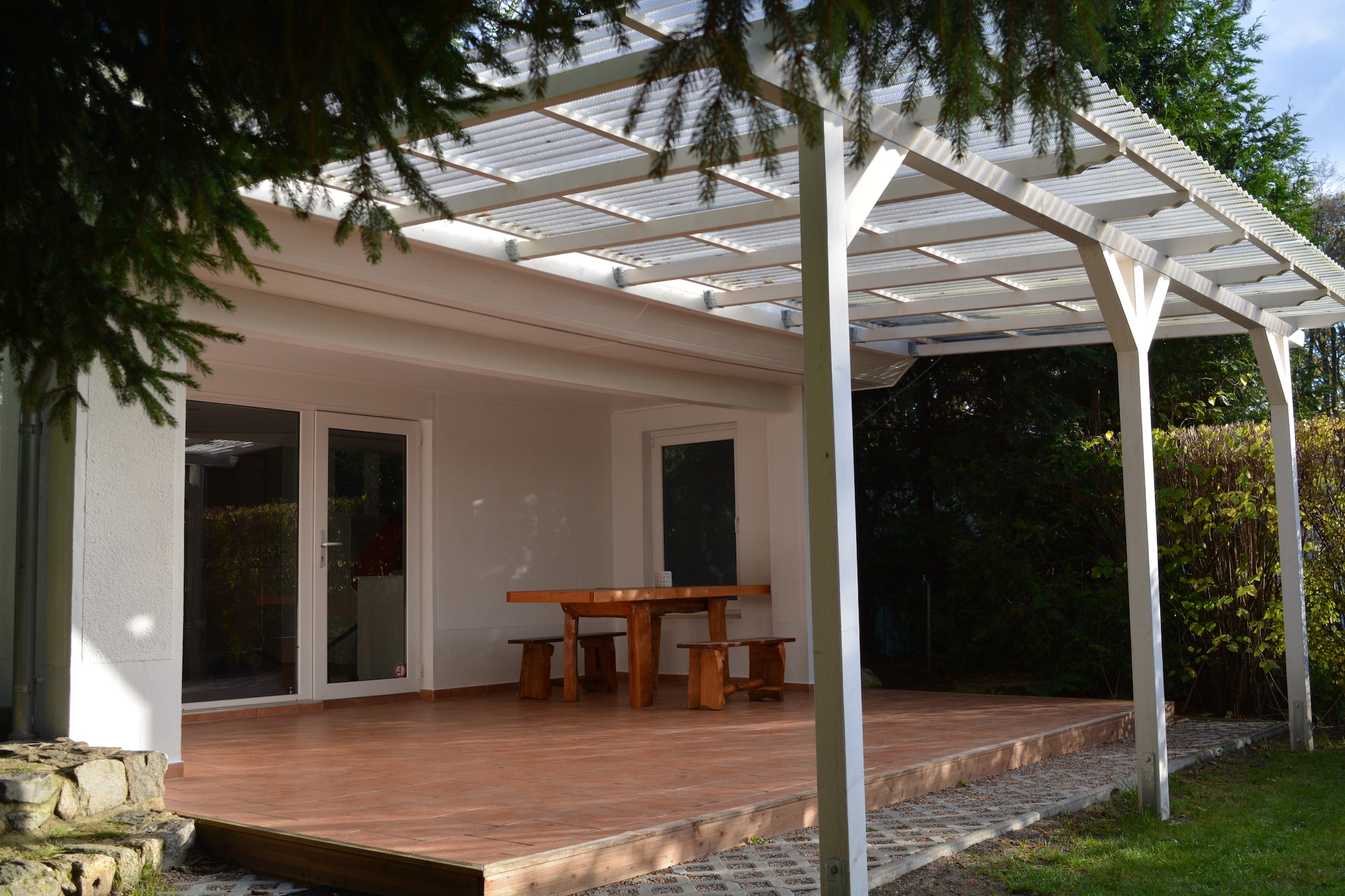 Ferienhaus 50 qm-Terrasbalkon