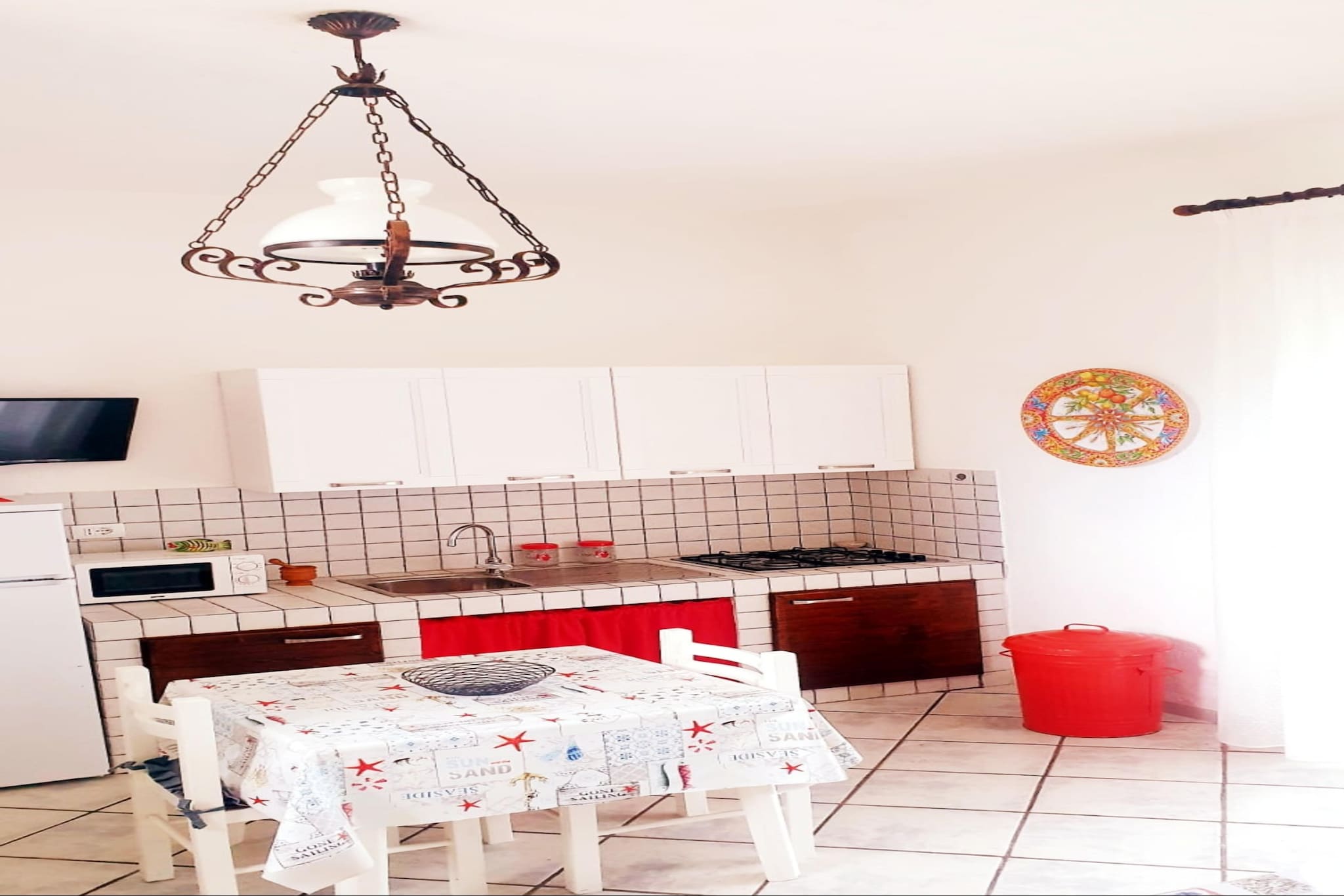 Apartments Castelvetrano-Mono La Vecchia Marina-Keuken
