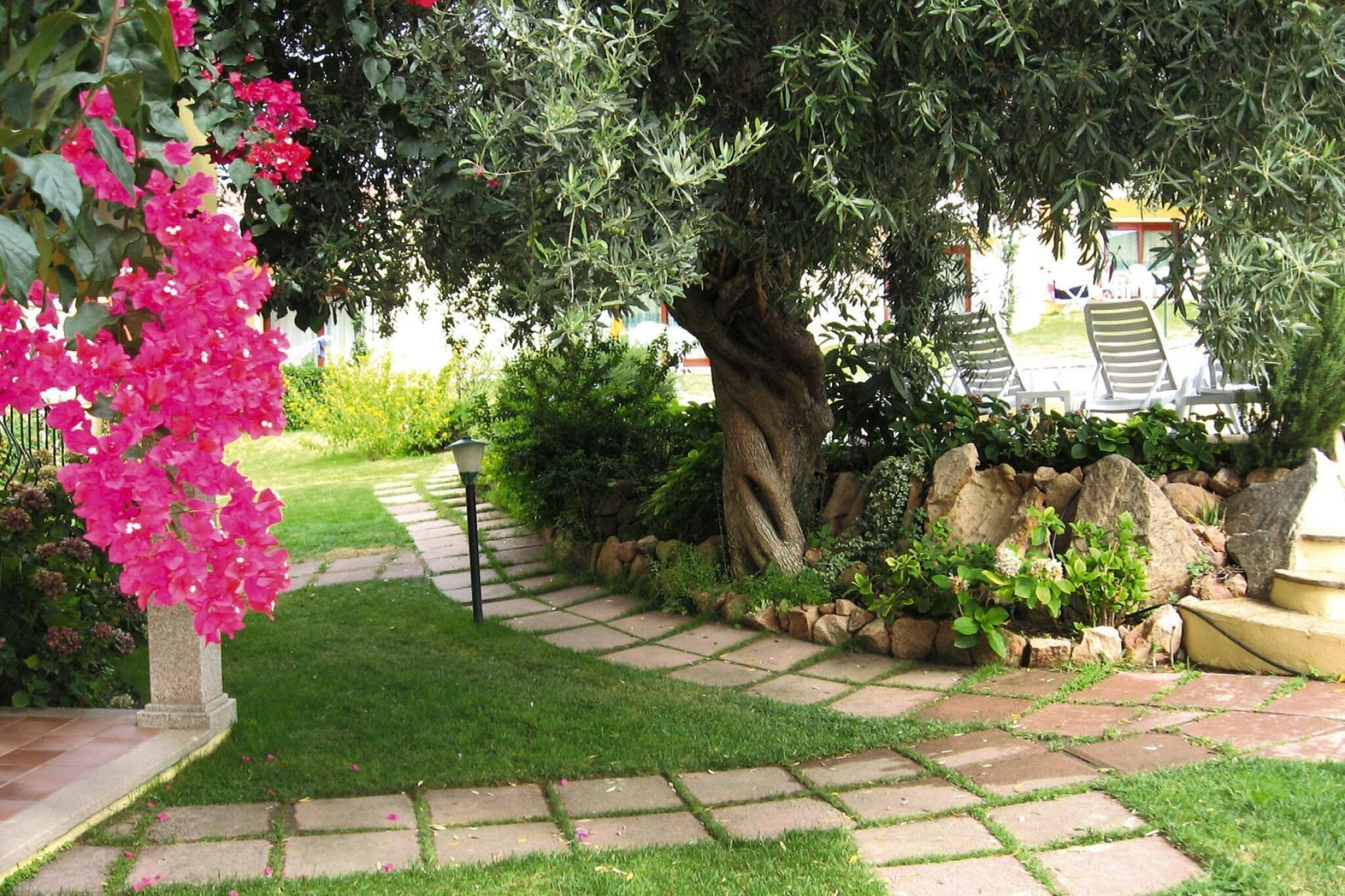 Residence Badus, Badesi-Trilo 6 - Garten Sommer