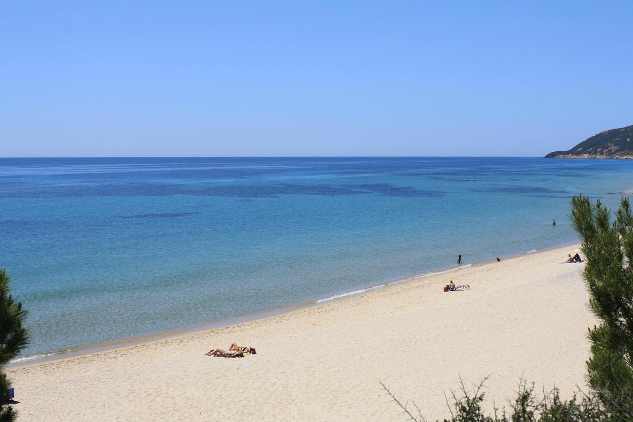 Case Vacanze Santa Margherita di Pula-Bilo 2/3 Jana Margherita-Gebieden zomer 5km