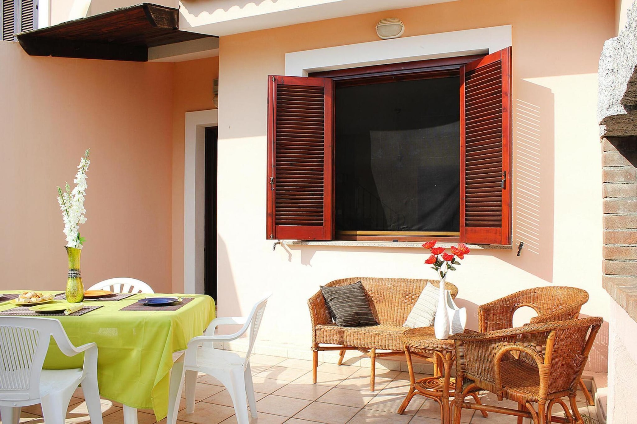 Case Vacanze Santa Margherita di Pula-Bilo 2/3 Jana Margherita-Terrasbalkon