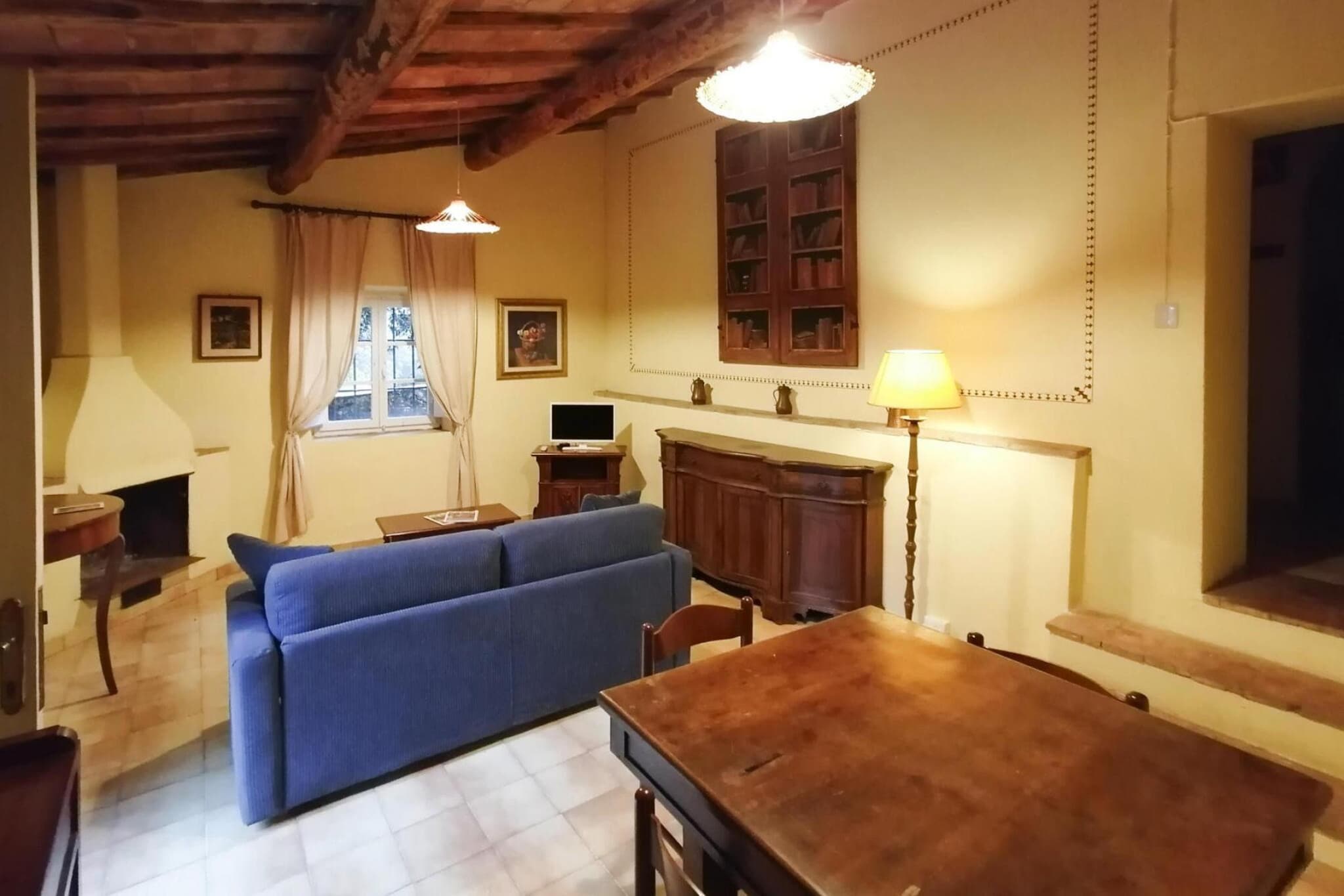 Residence Il Pero di Cetinale Sovicille Typ A 40 qm - Woonkamer