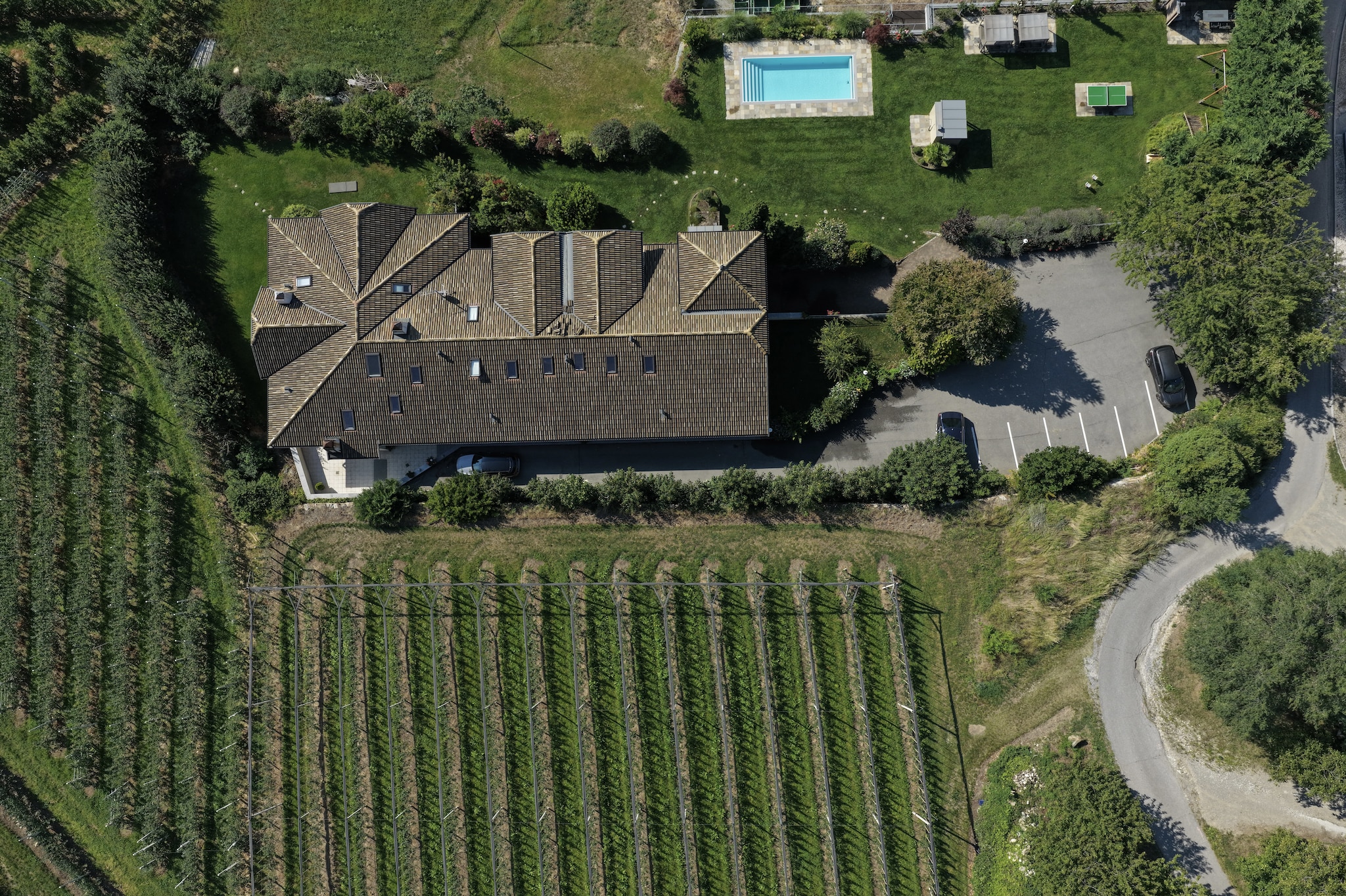 Residence Lahnhof - Dachwohnung-Buitenkant zomer