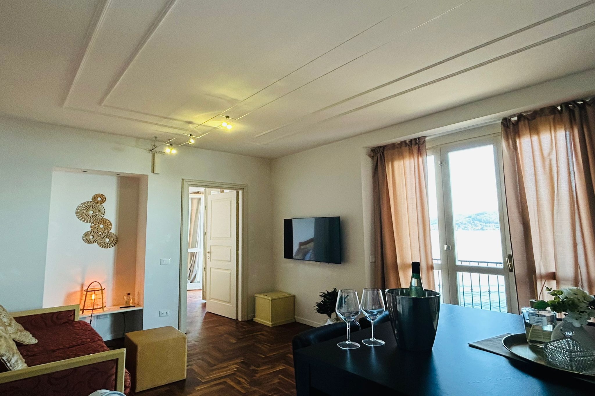 Villa Greta Meina-Trilo Orta or Stresa - Wohnzimmer