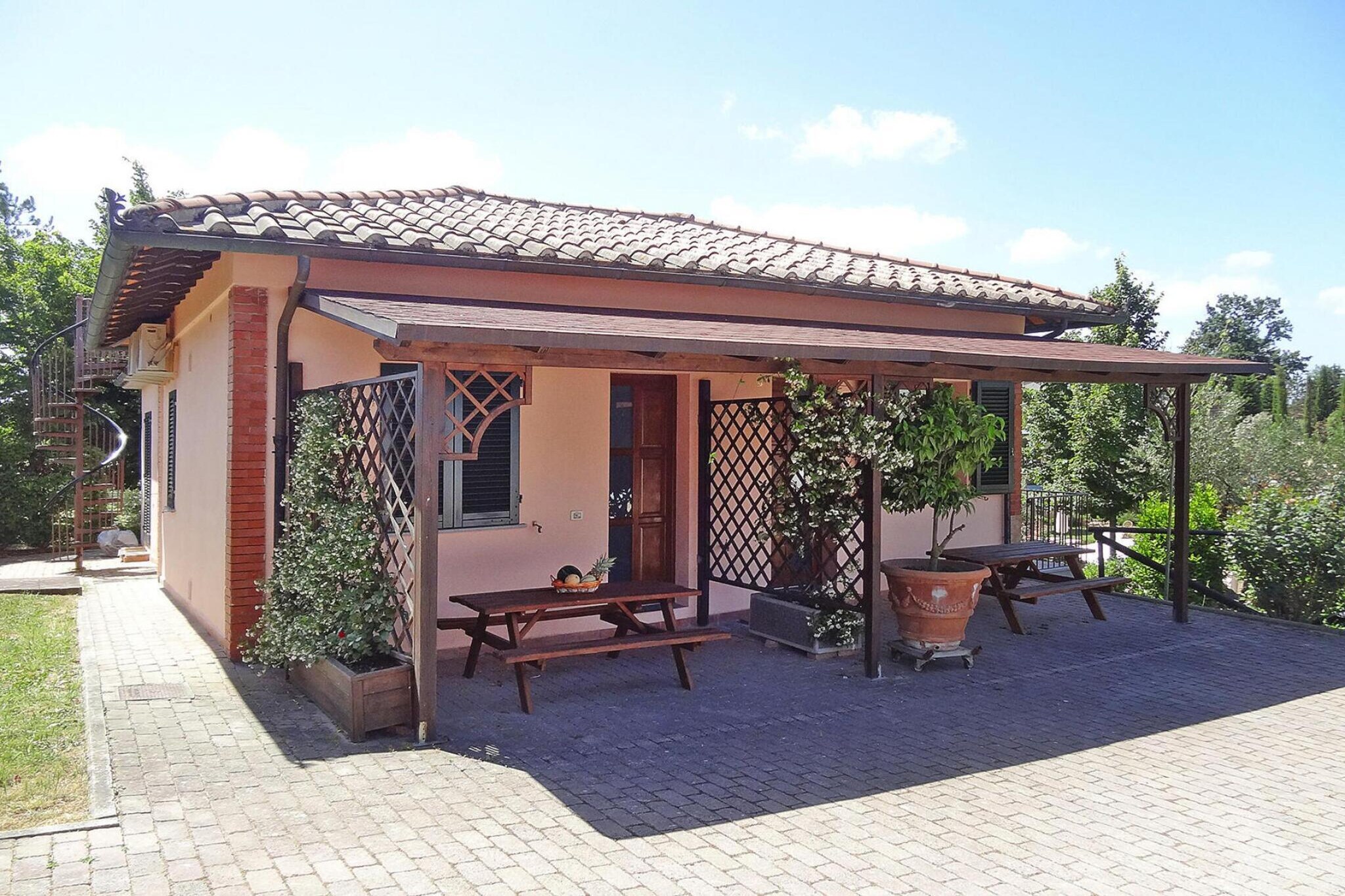 Agri-tourism Borgo Pinete, Pinete Fucecchio-Bilo, Typ 2, 1-4 Pax - Buitenkant zomer