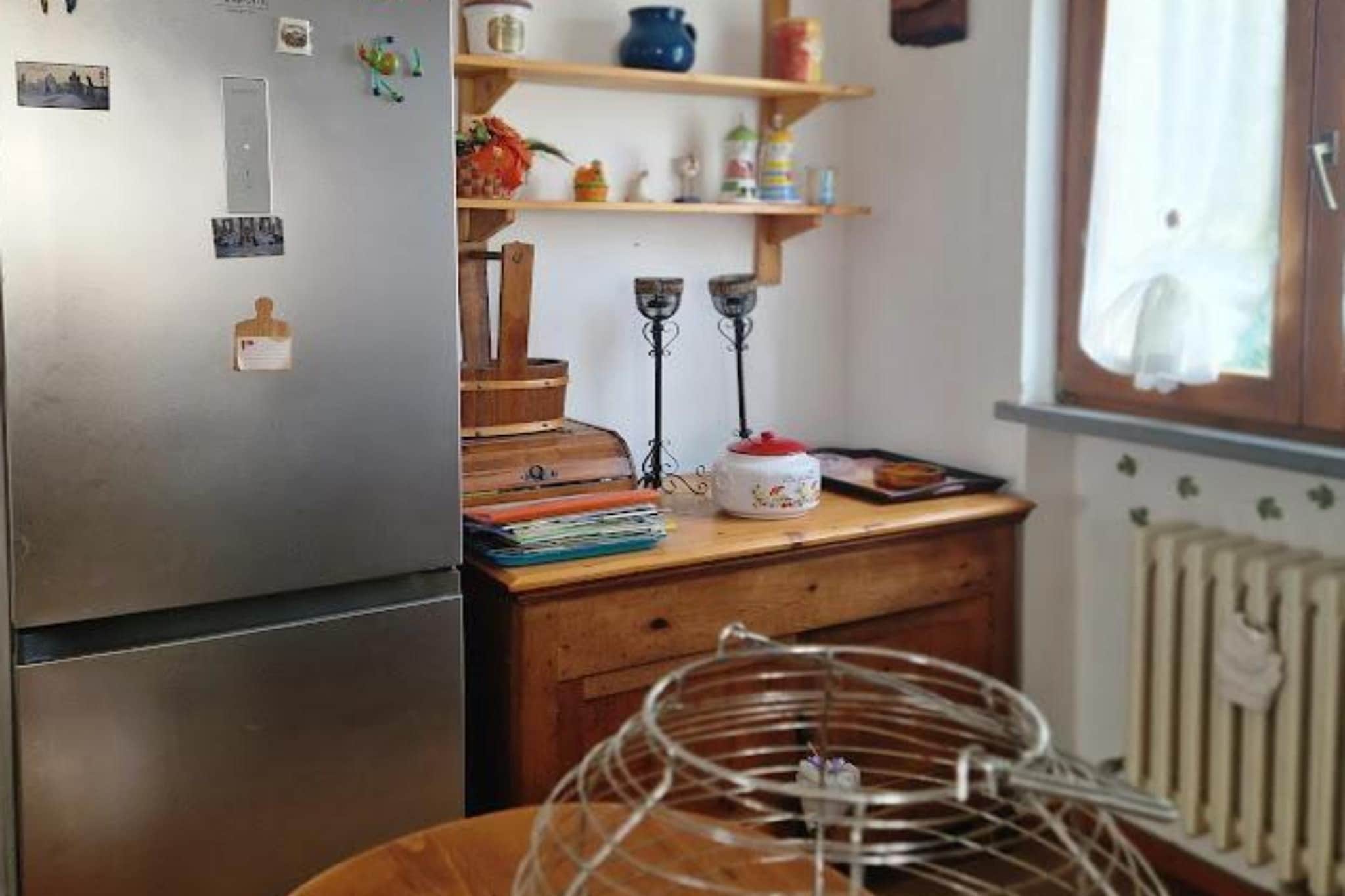 Holiday home dei Pavoni Montemaggiore con Piscina privata - Keuken