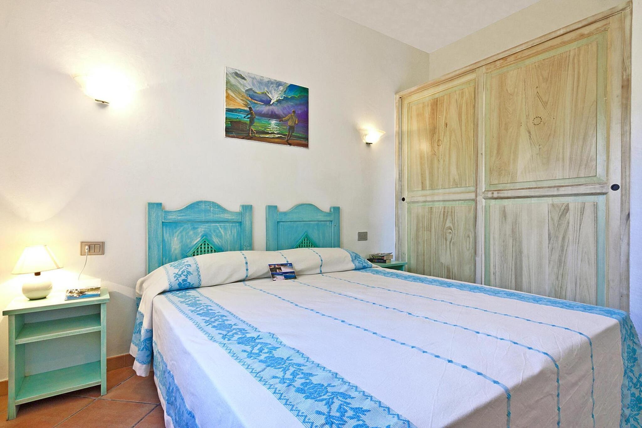 Holiday residence Lu Nibareddu, Loiri-Typ G Ferienhaus 65 qm Meerblick-Schlafzimmer
