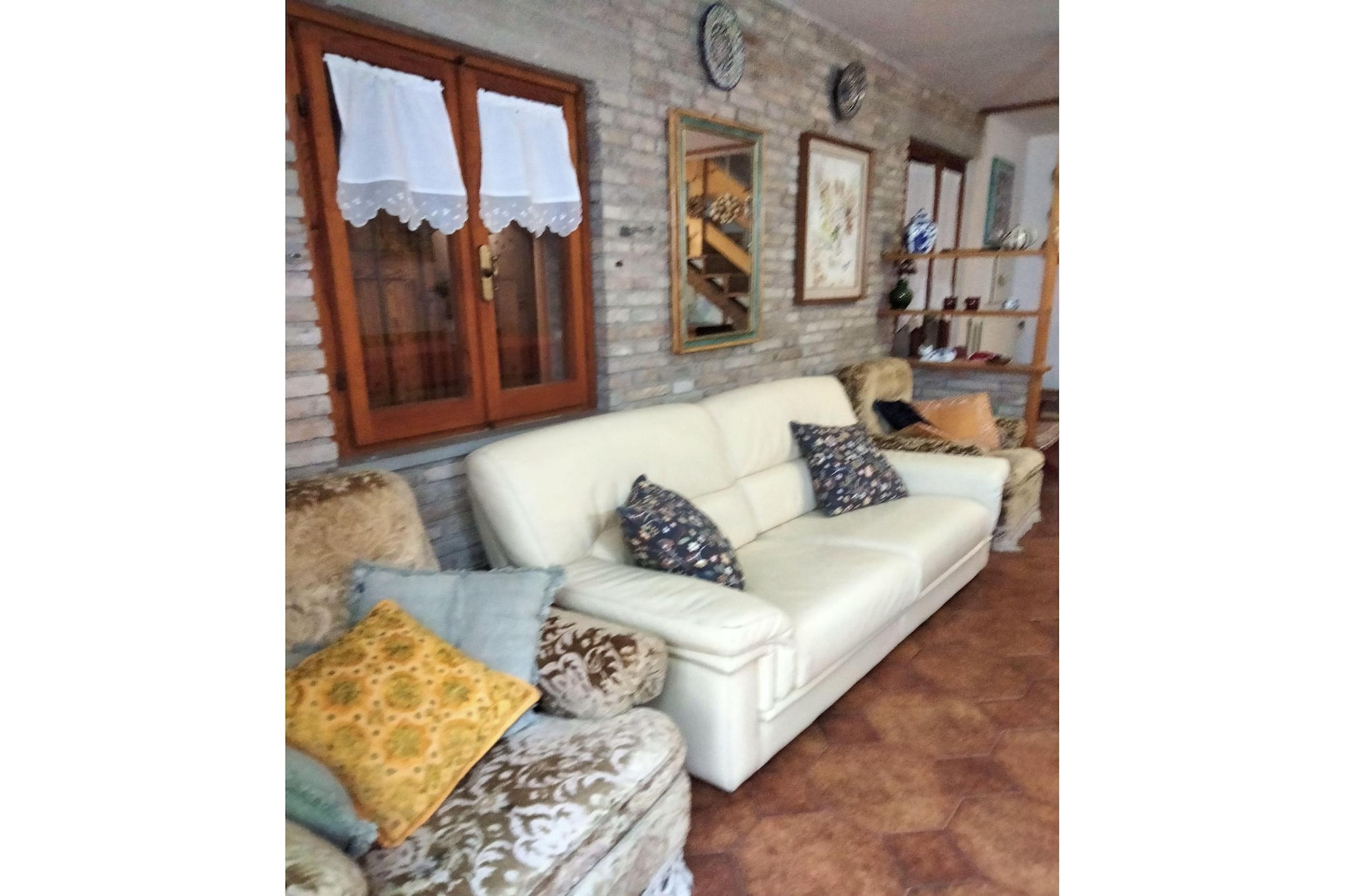 Casale Acacie con piscina privata - Wohnzimmer