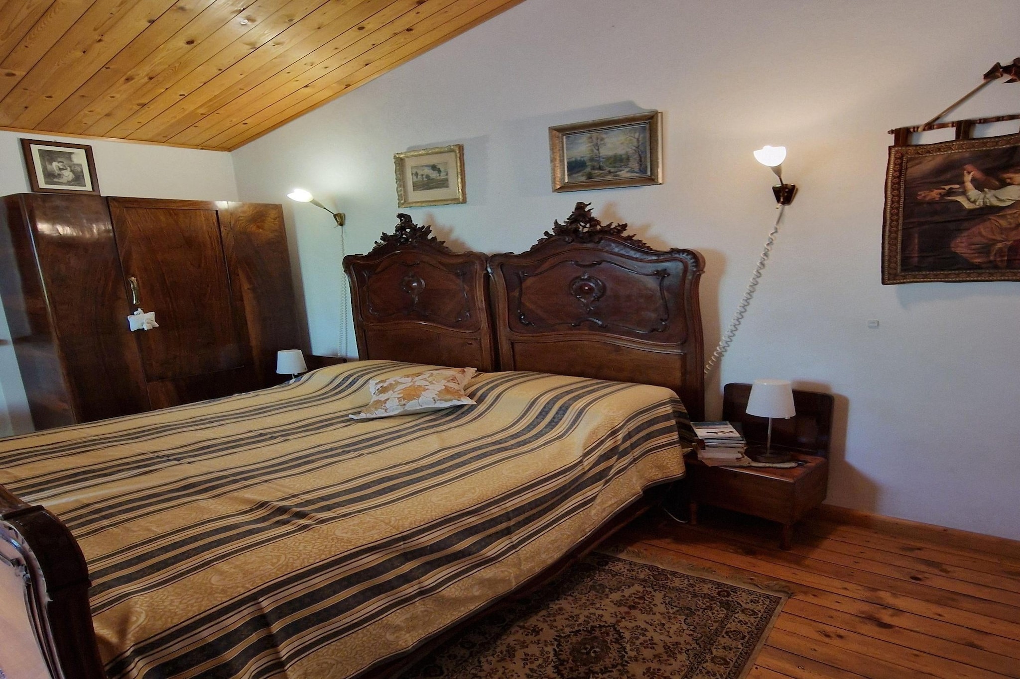 Casale Acacie con piscina privata - Schlafzimmer