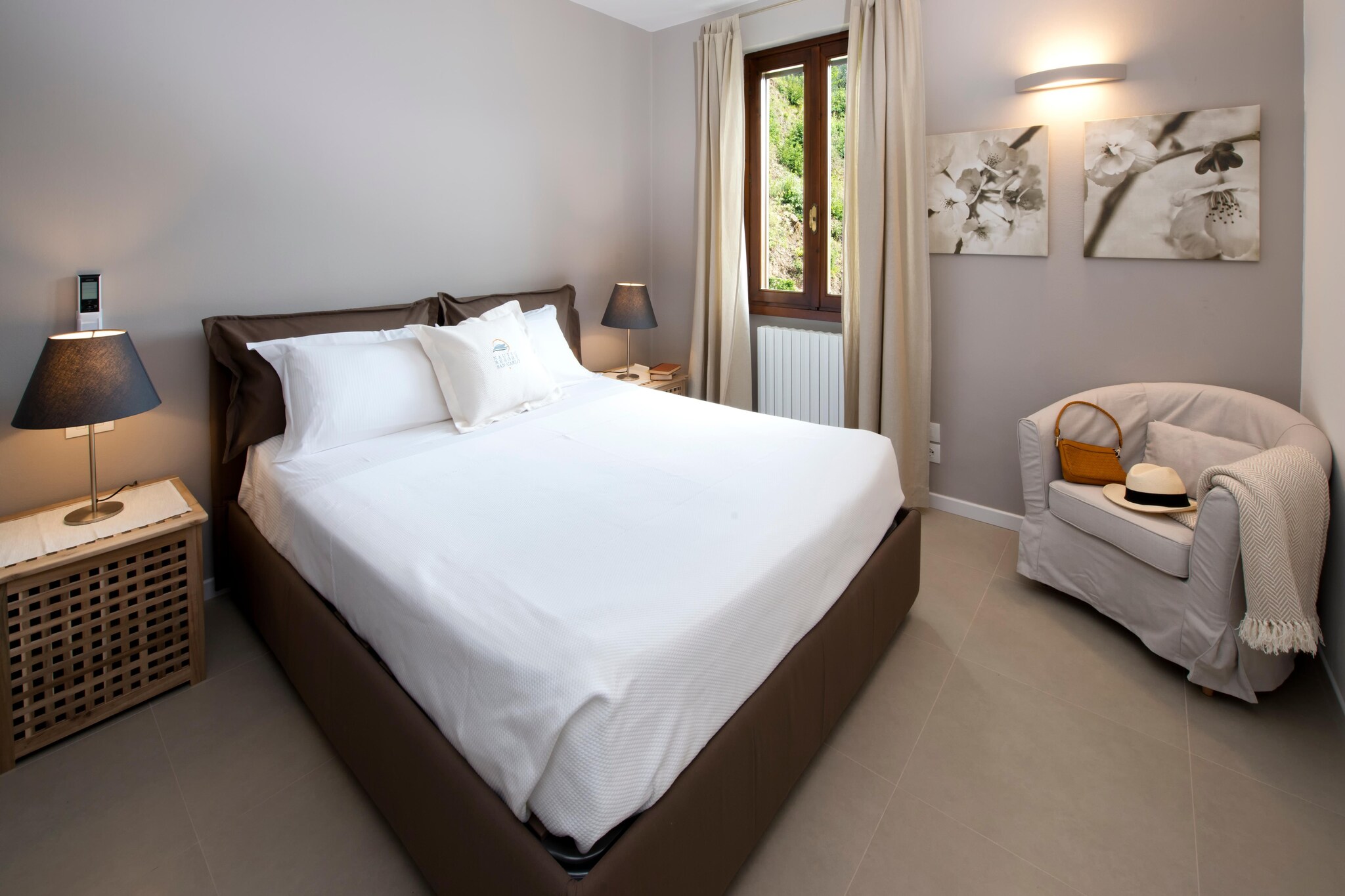 Apartment Limone Residence Nautic Resort San Carlo Gargnano-Quadrilo 110qm-Slaapkamer