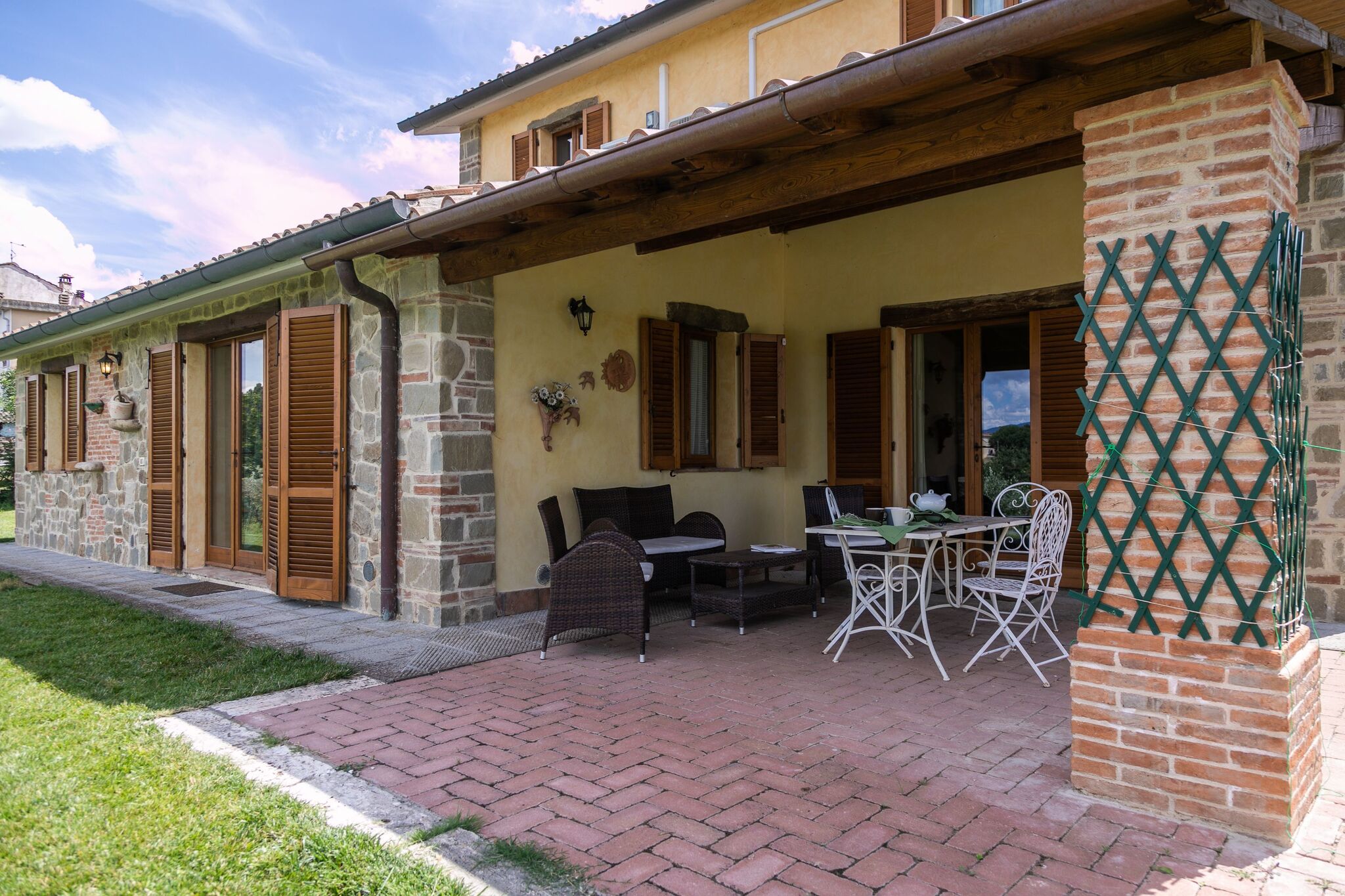 Prachtig vakantiehuis in Cortona met een privétuin