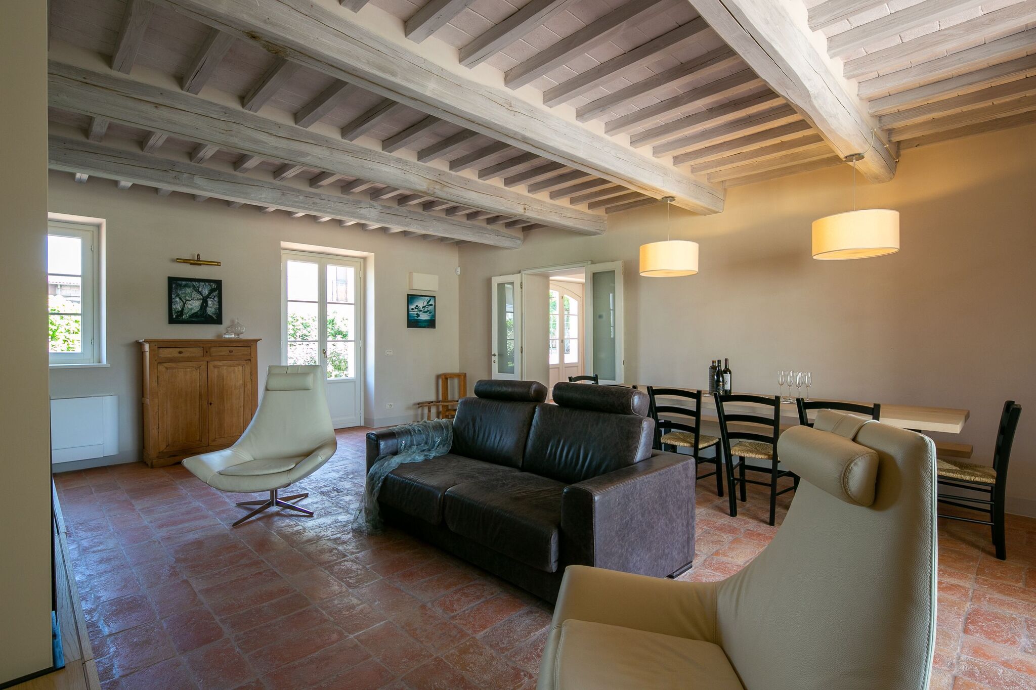 Luxe vakantiehuis in Cortona met een privébubbelbad