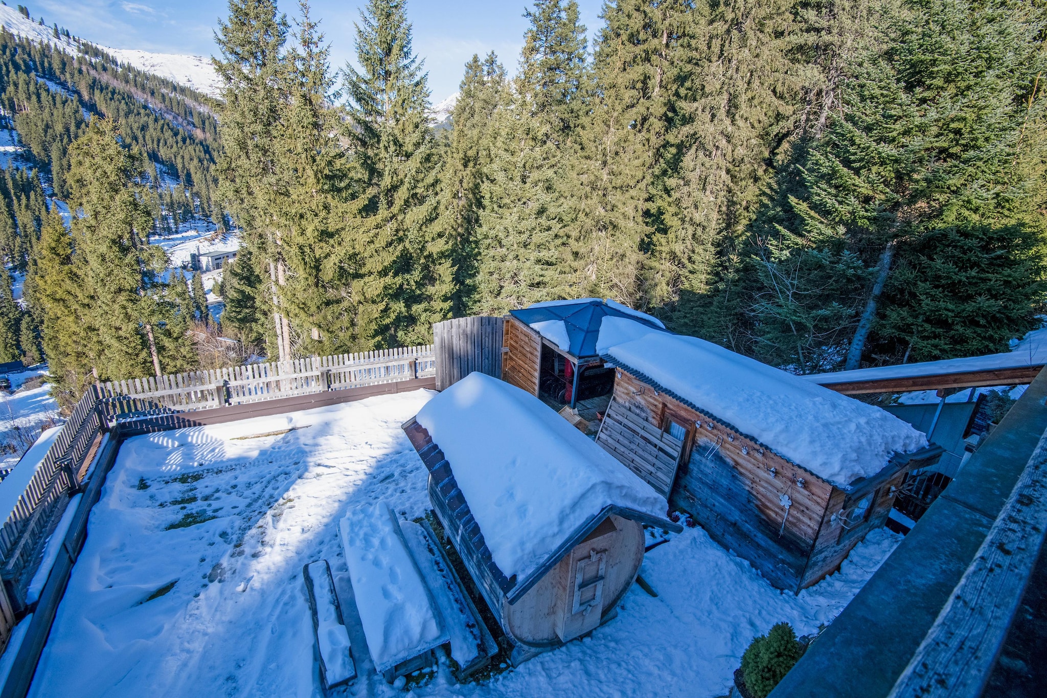 Thaler Hütte - Gipfelstürmer-Vue d'hiver