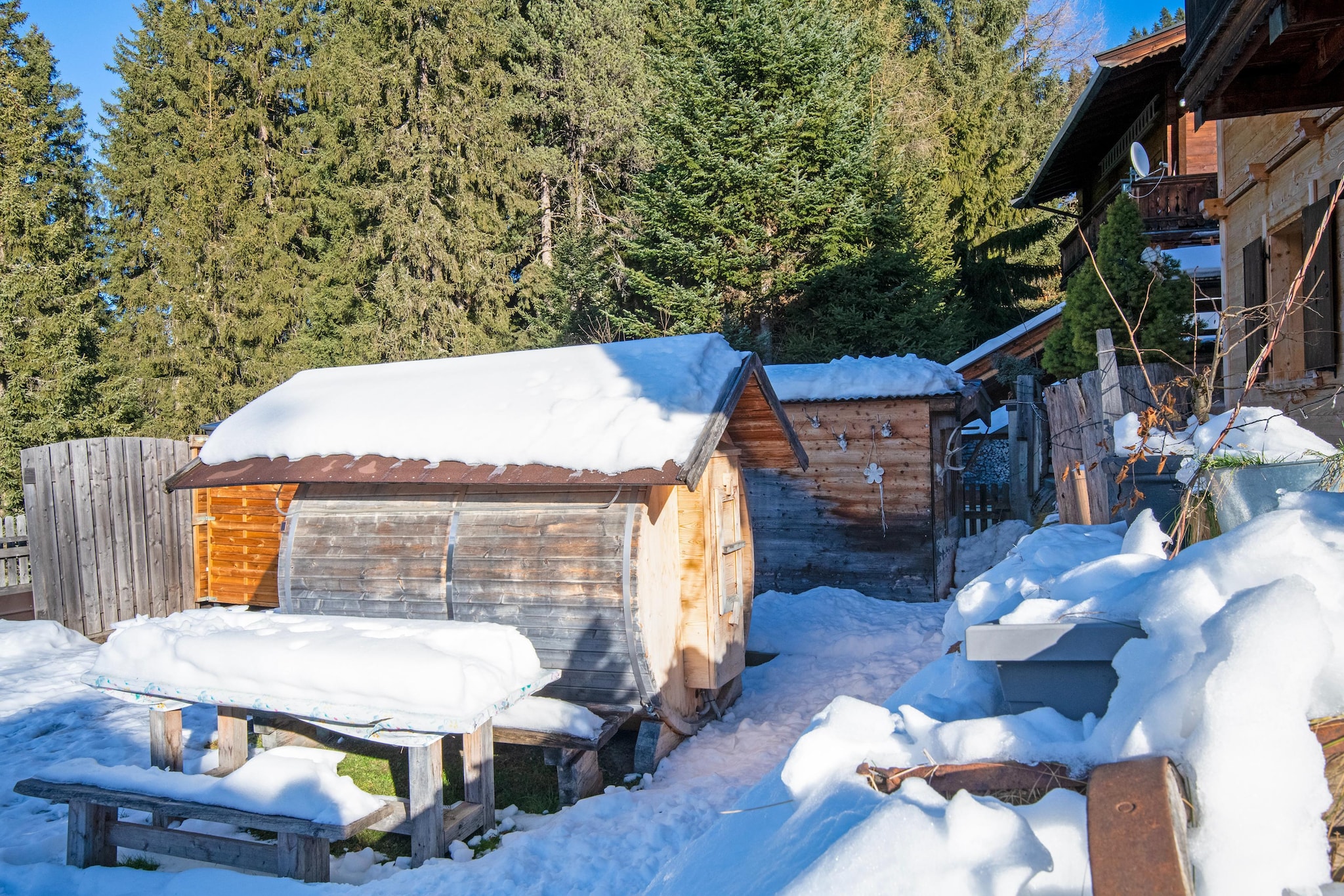 Thaler Hütte - Gipfelstürmer-Jardin en hiver