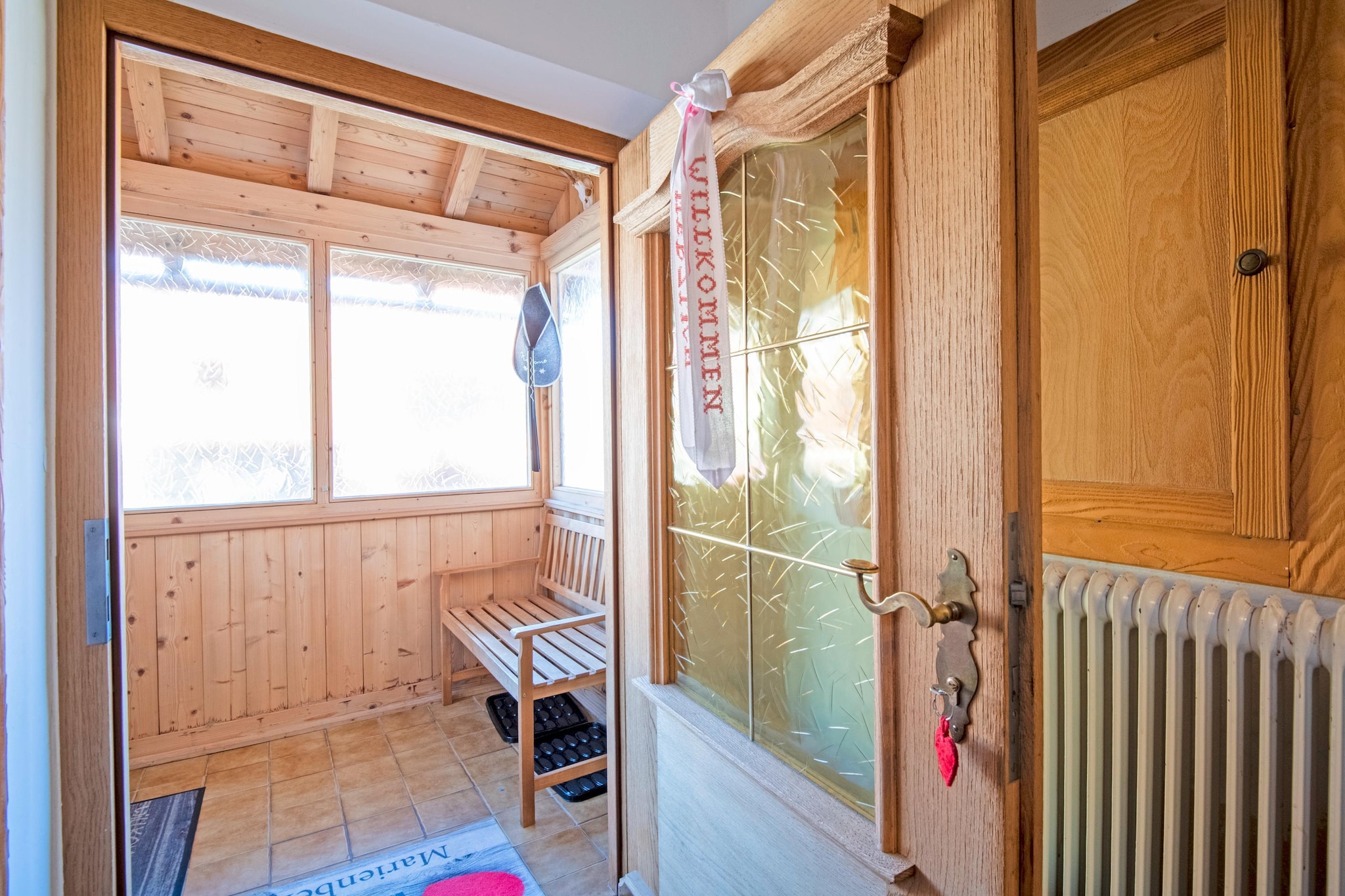 Ferienhaus Marienbergl - 10 Personen-Terrasse / balcon