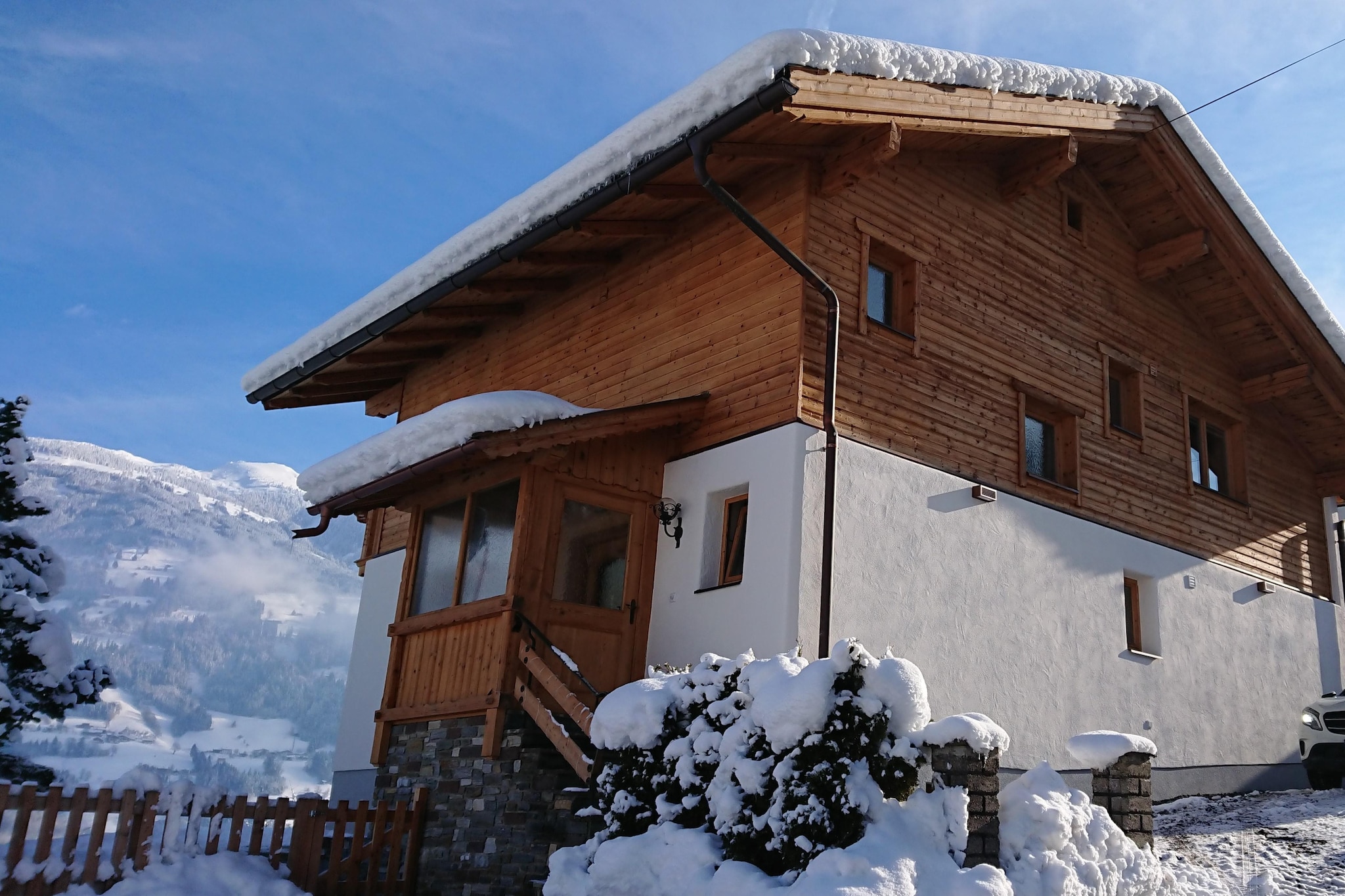 Ferienhaus Marienbergl - 8 Personen-Exterieur winter