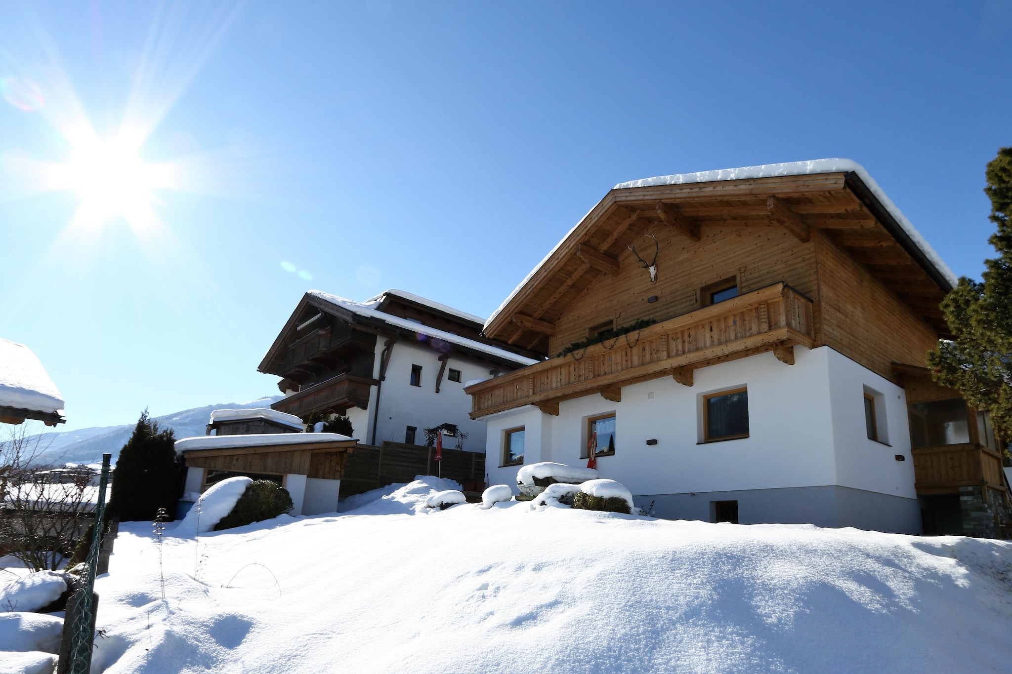 Ferienhaus Marienbergl - 6 Personen-Außenbereich Winter