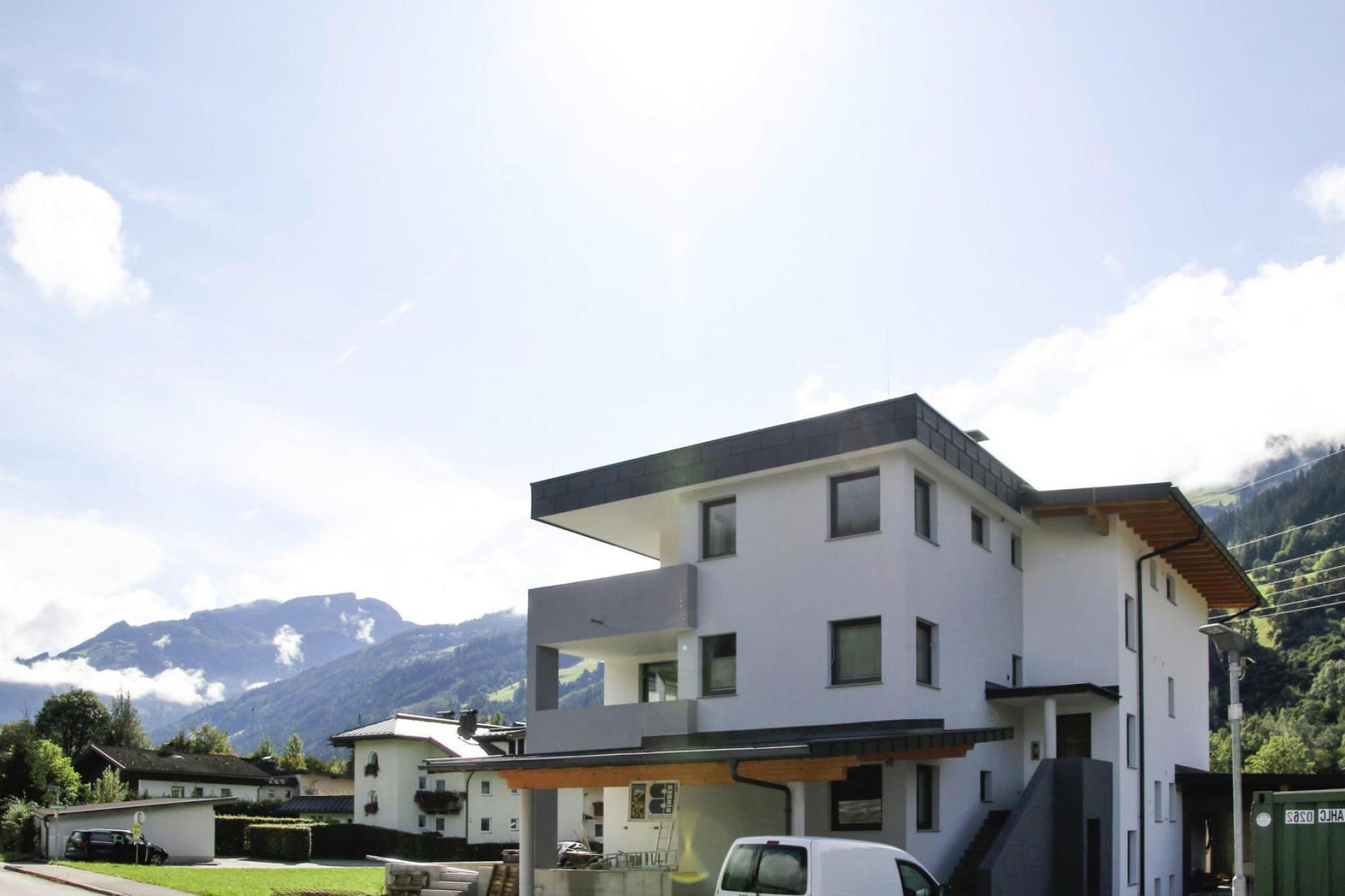 Newly built holiday home with 2 fully equipped apartments in 2019, directly at Camping Auenfeld in Aschau. At the campsite, 50 meters away, you can use the facilities with a wellness area, bathing lake, tennis court, and climbing hall for a fee.

Activities nearby: The quietly located recreation village of Aschau in the Zillertal is an ideal starting point for hikes, mountain biking, and sports lovers. Experience an impressive mountain hike or racing bike tour through the Zillertaler HÃ¶henstraÃŸe, one of the most beautiful alpine roads in Austria. If you are looking for a thrill, you should go on a climbing tour in the Zillertal climbing center in the heart of the Auenfeld leisure park in Aschau. The 16-meter high climbing hall with indoor and outdoor areas offers climbing routes of all levels of difficulty.
