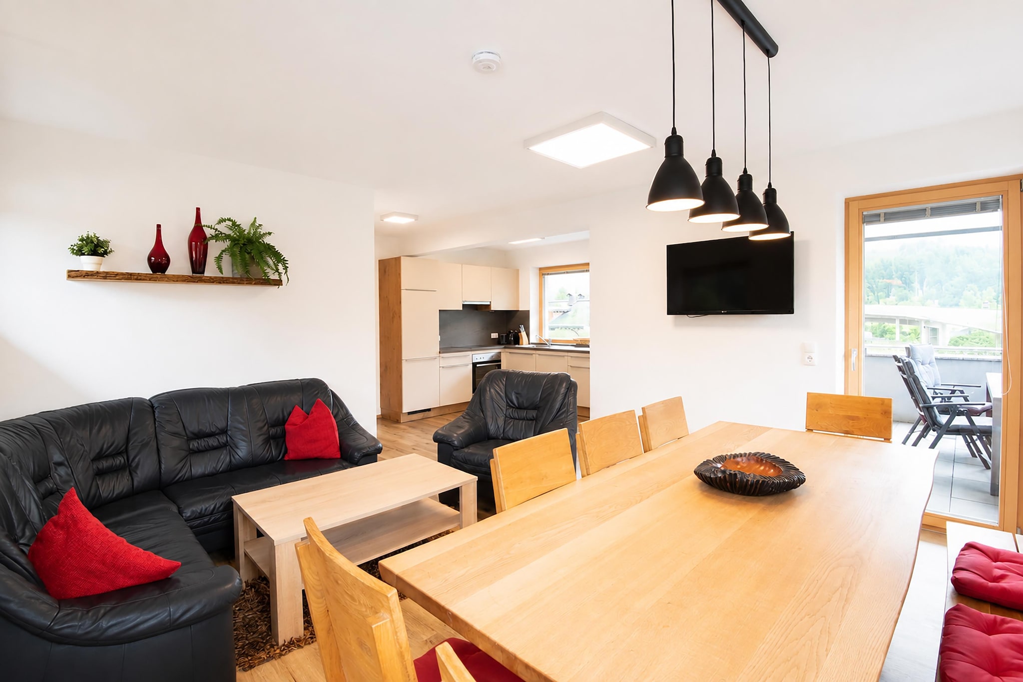 Ferienhaus Sturmer - Woonkamer