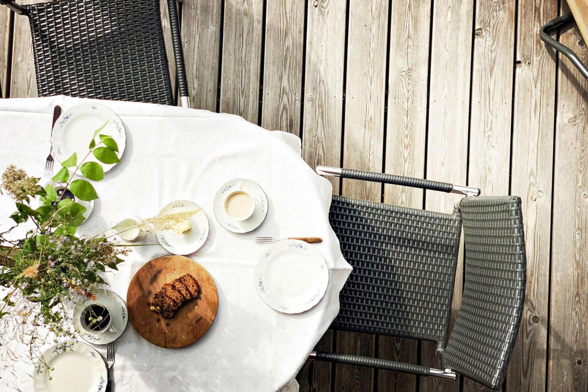 Ferienhütte Trabochersee - Terrasse/Balkon