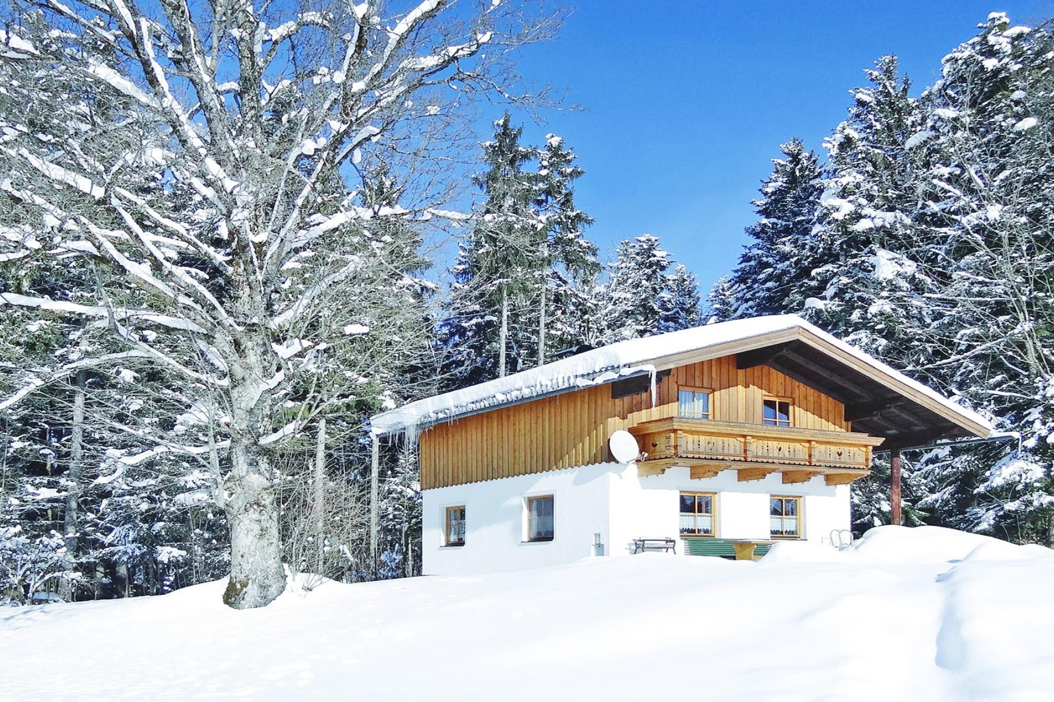 Ferienhaus Kathrin - Exterieur winter