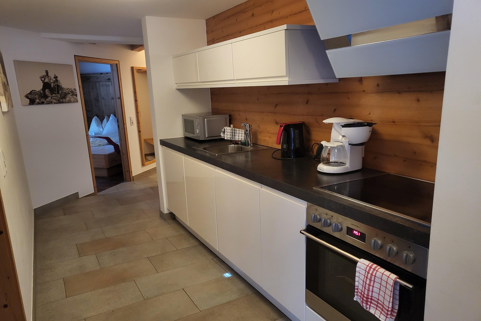 Appartement Tauernfenster-Keuken
