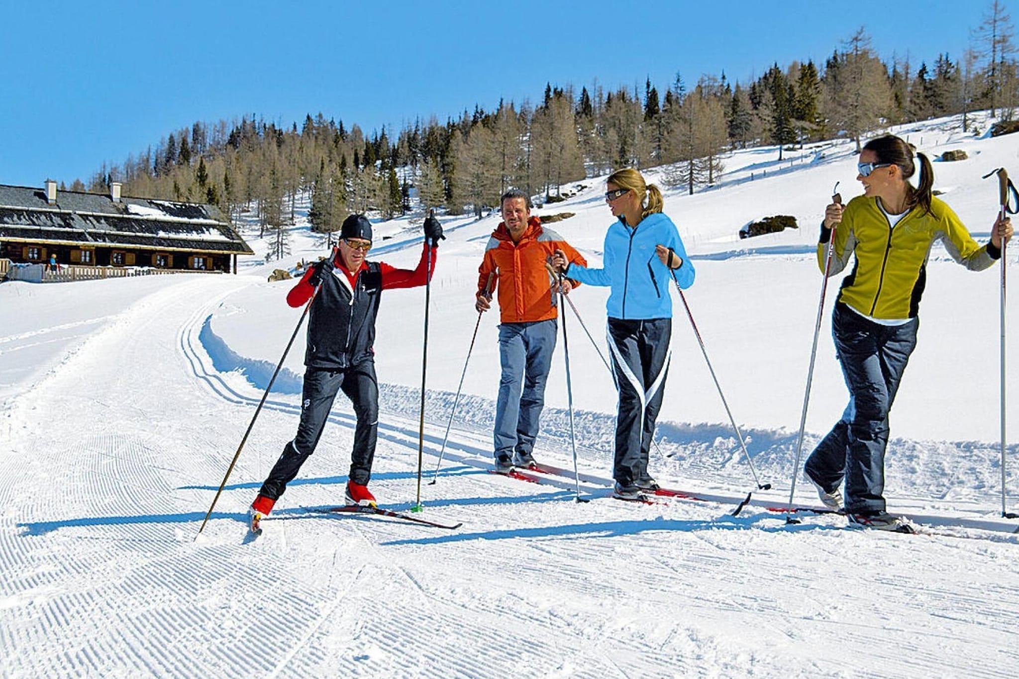 FeWo Kleinpötting Hüttau-Gebied winter 5km