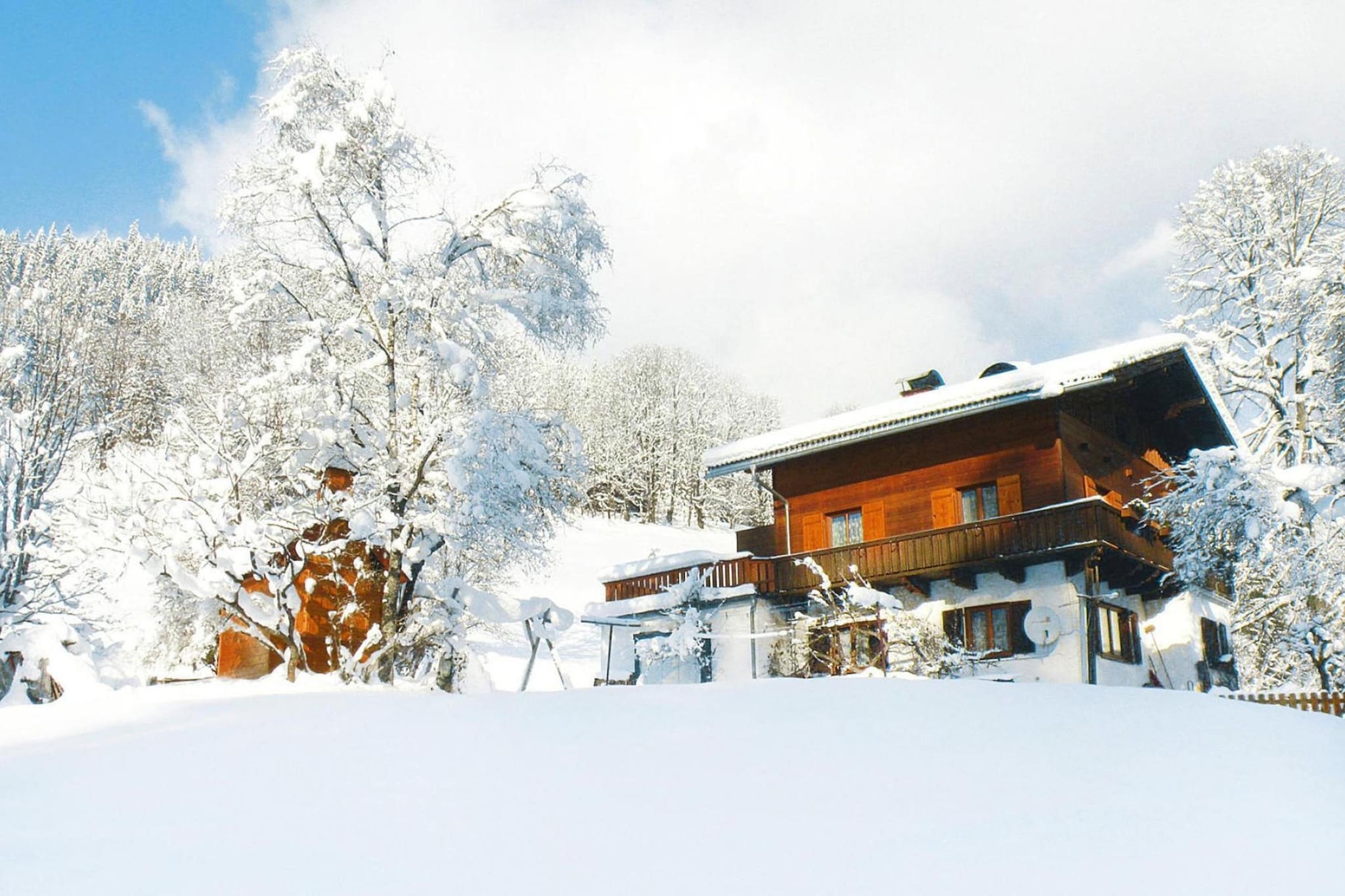 FeWo Kleinpötting Hüttau-Exterieur winter