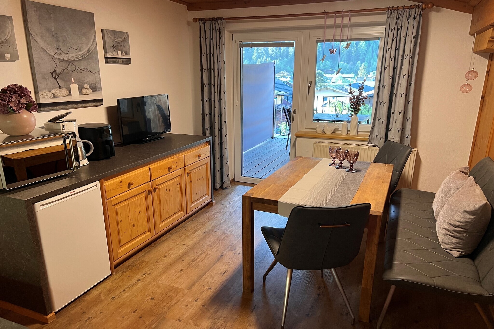 Ferienwohnung Nindl - Woonkamer