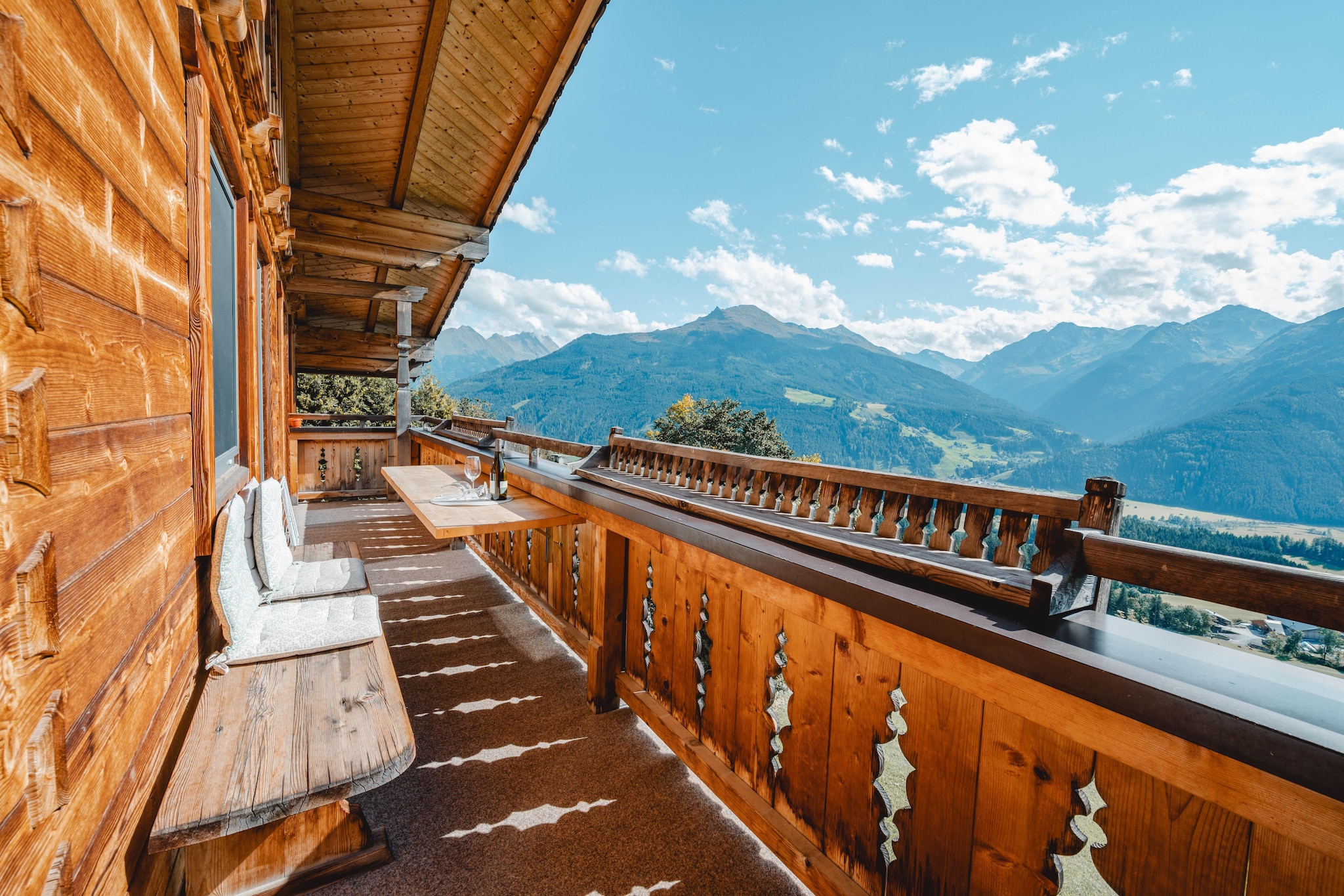 Motzerngut-Terrasse / balcon