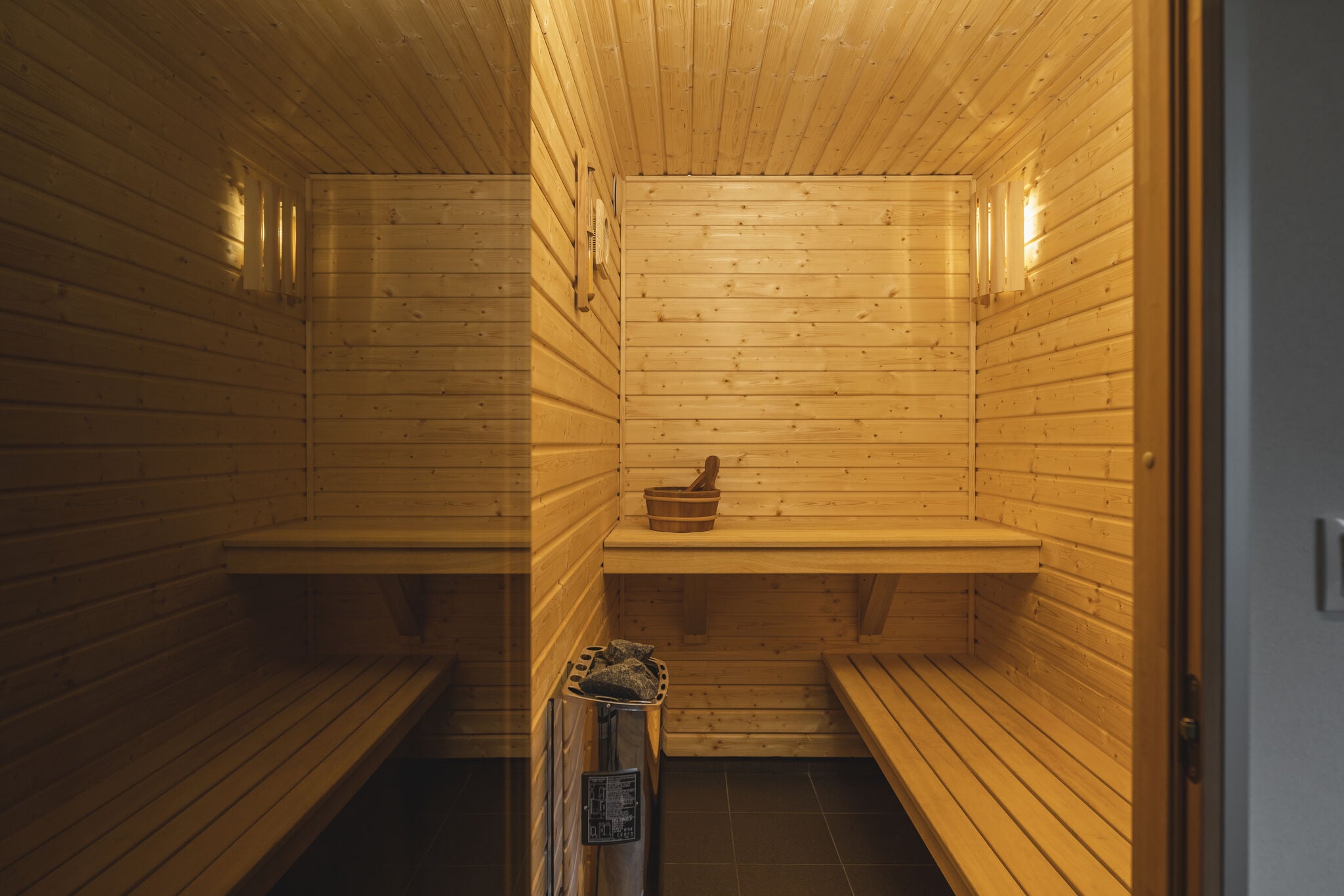 Wellness lodge with sauna and wonderful views
