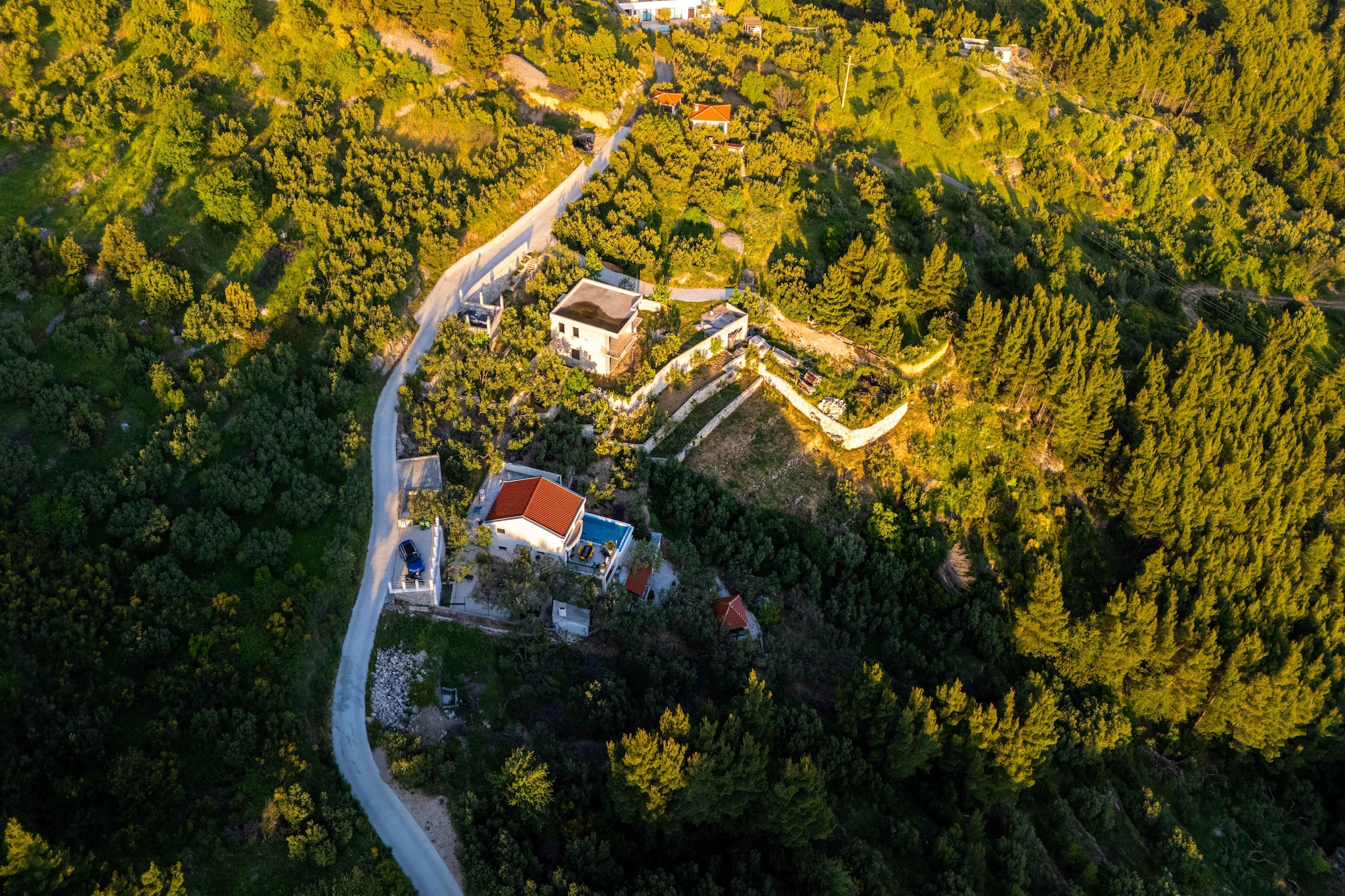 Villa Amare Makarska - E6 circa 150 qm für max 6 Pers-Uitzicht
