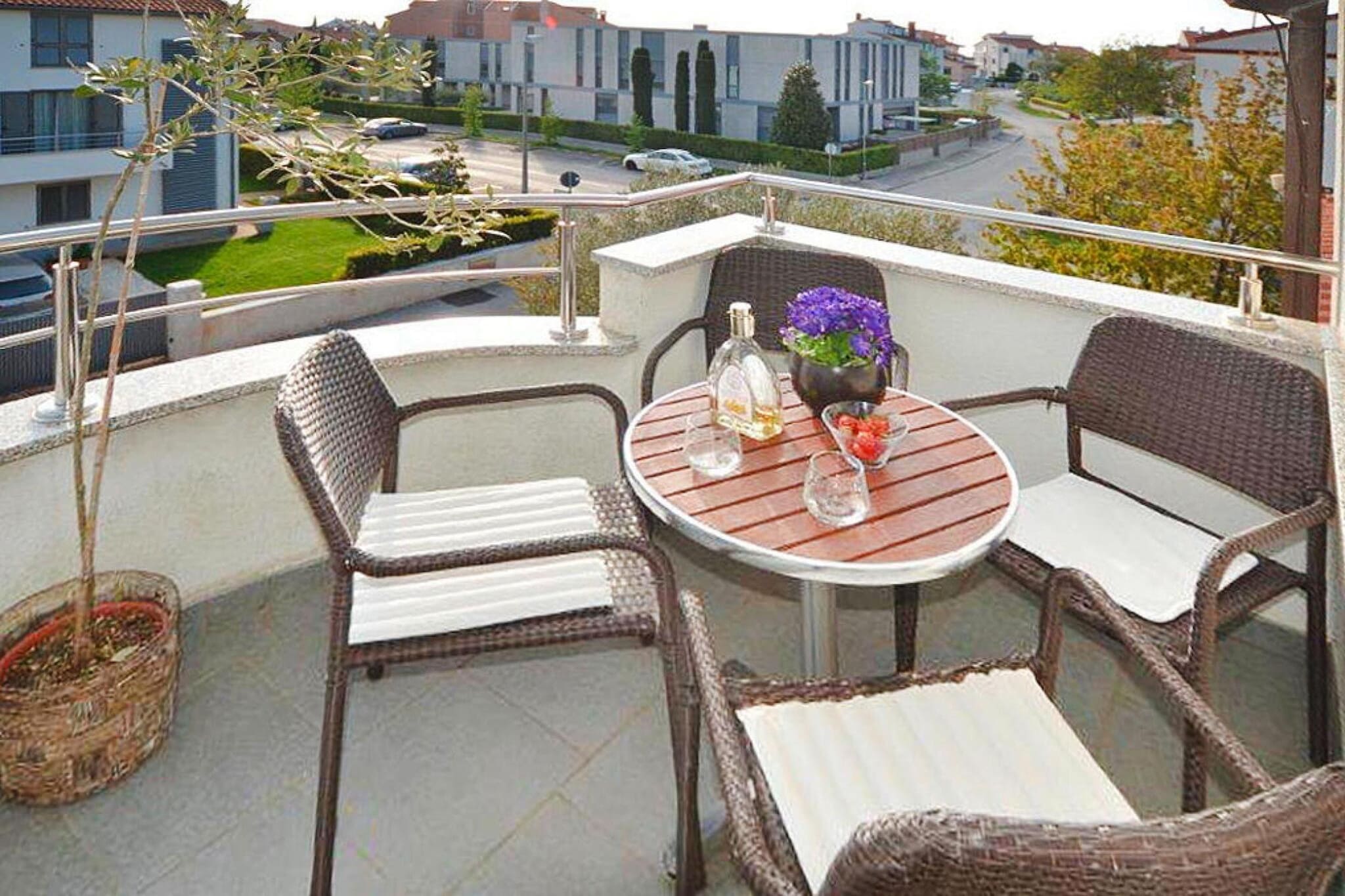 A5 - Apartments Vaal Rovinj -  AP 6 - ca 53 qm für 5 Pers - Terrasbalkon