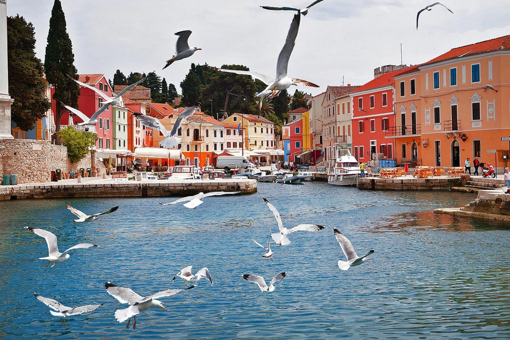 Apartments Punta, Veli Losinj-3-Raum-App., A3 (3+2), ca. 60 qm, für 5 Pers.-Gebieden zomer 1km