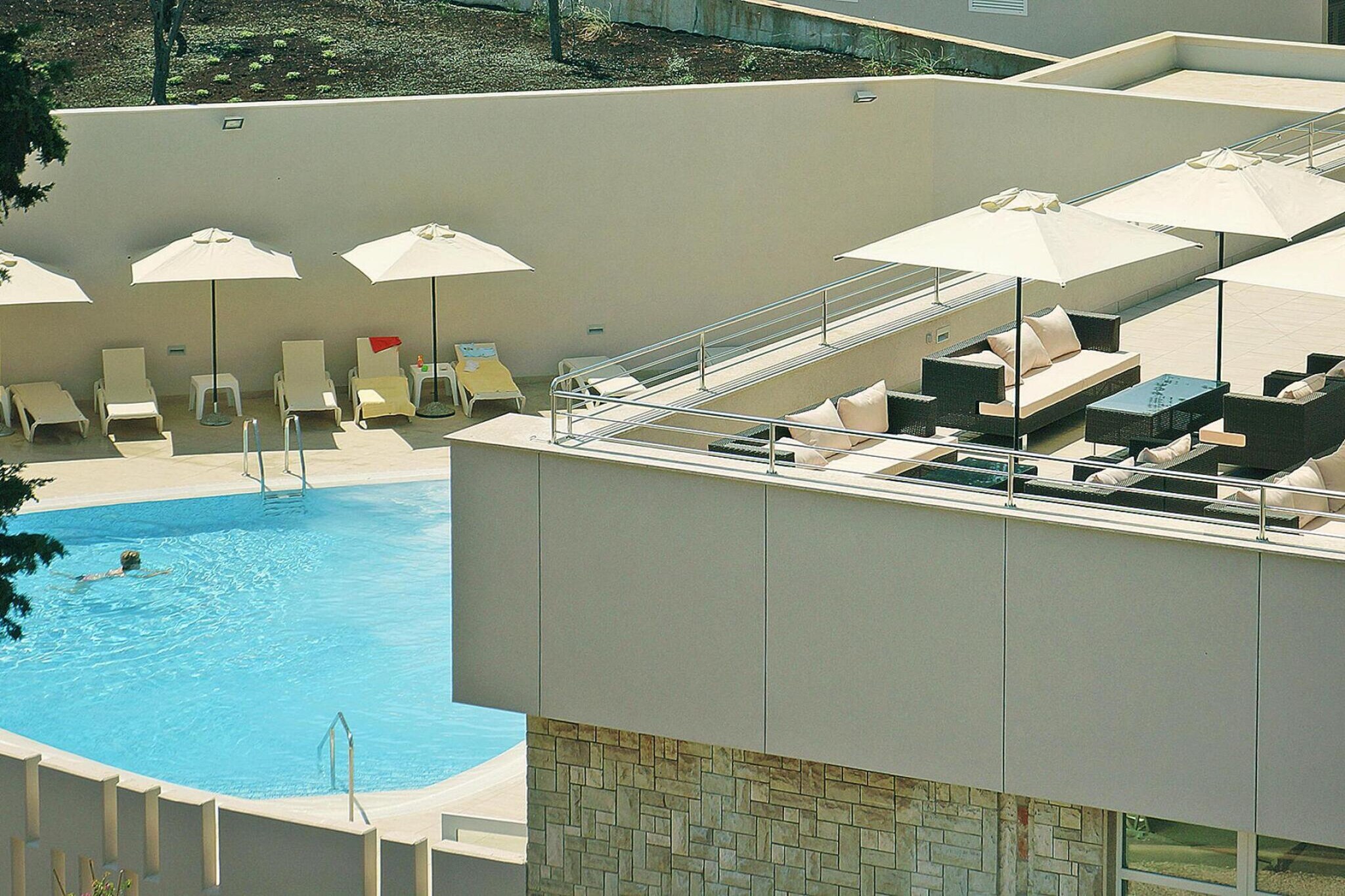 Apartments Punta, Veli Losinj-3-Raum-App., A3 (3+2), ca. 60 qm, für 5 Pers.-Terrasbalkon