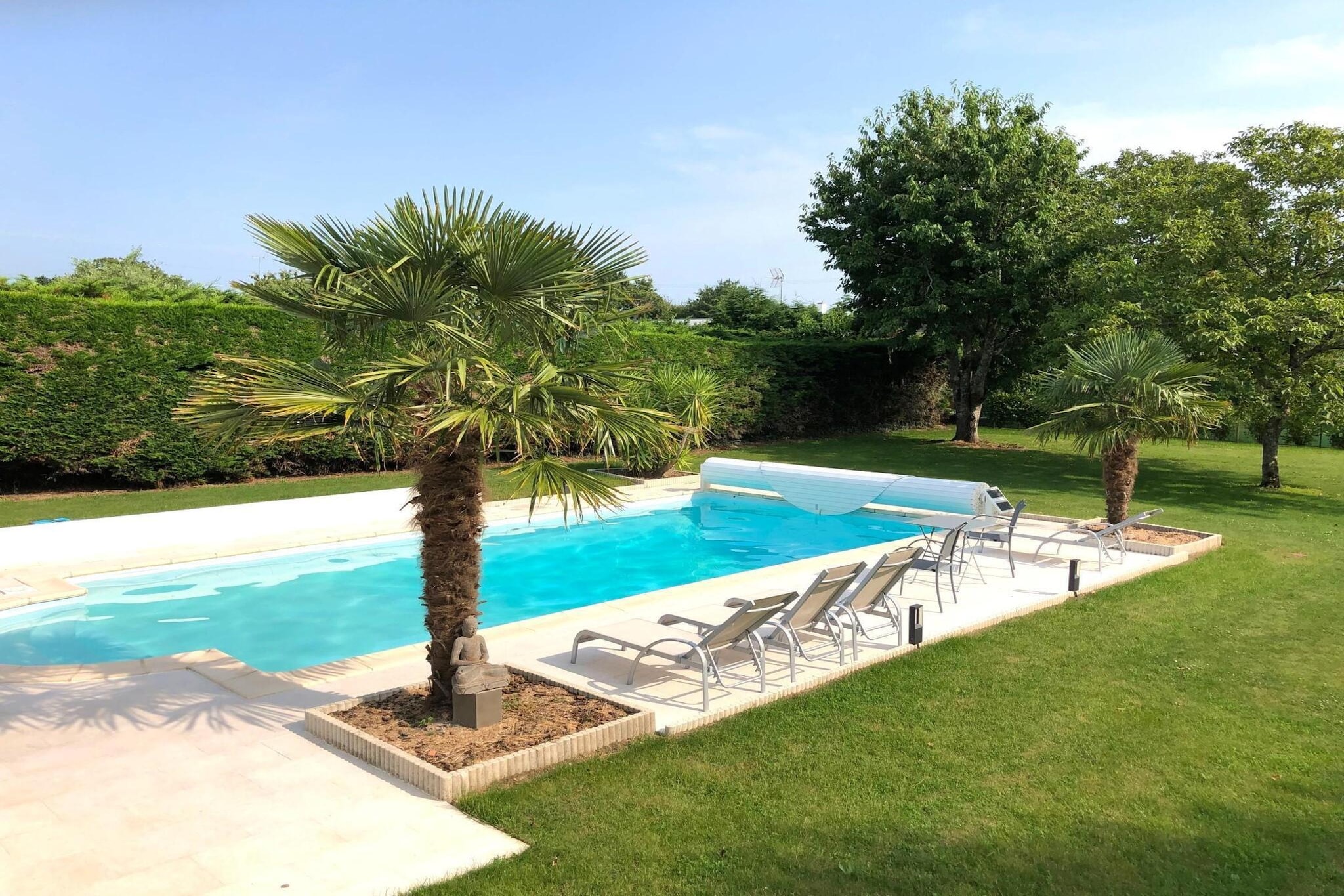 Holiday home Gouesnac'h-Zwembad