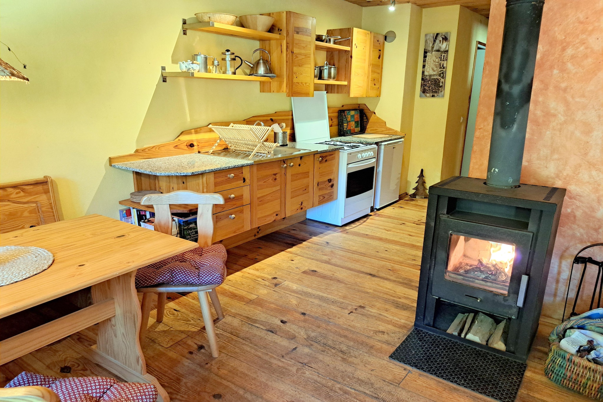 Holiday flats Forellenhof Dabo  / Typ A - 2 Erw 55 qm-Keuken